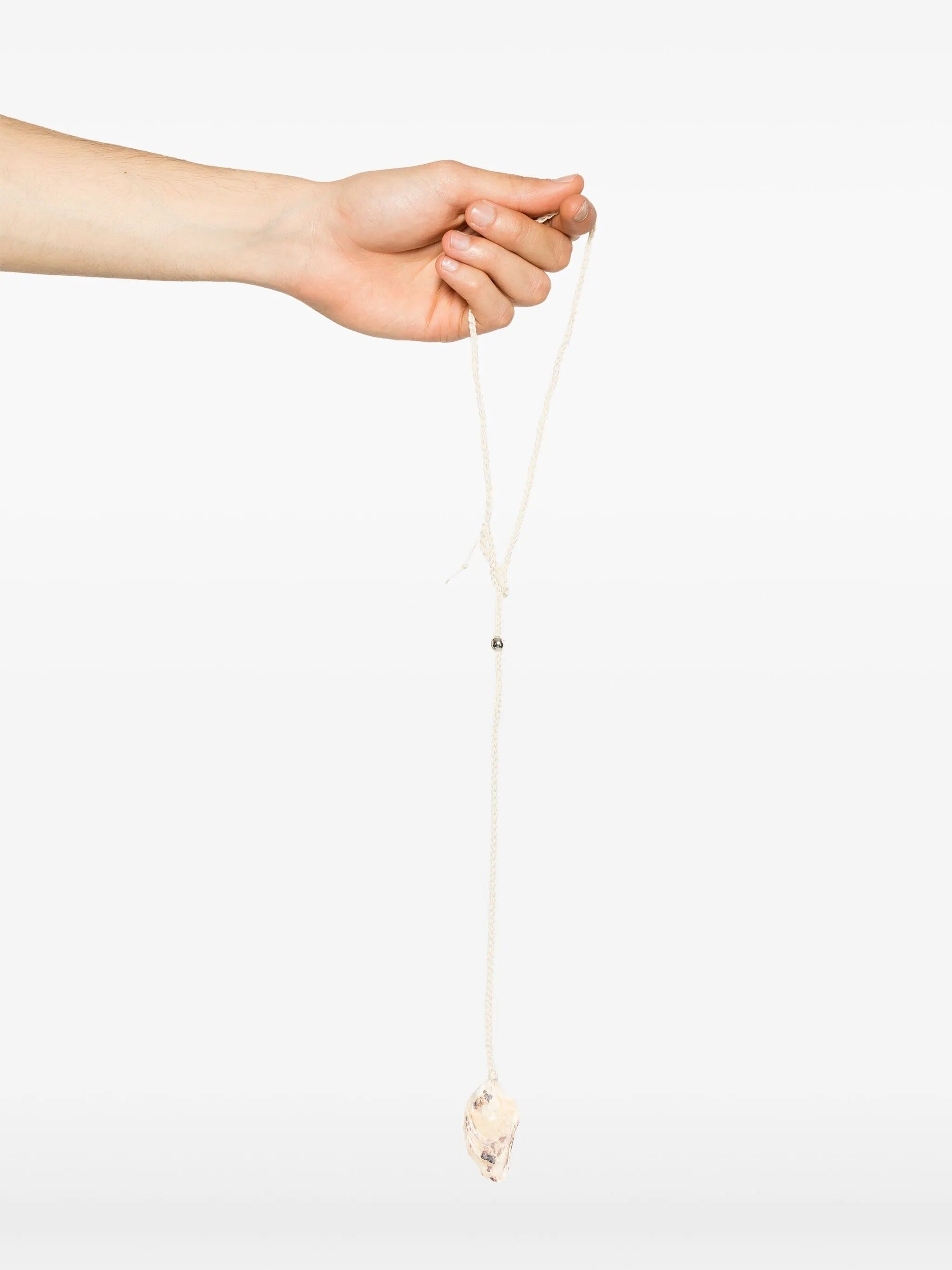 Crochet catch necklace