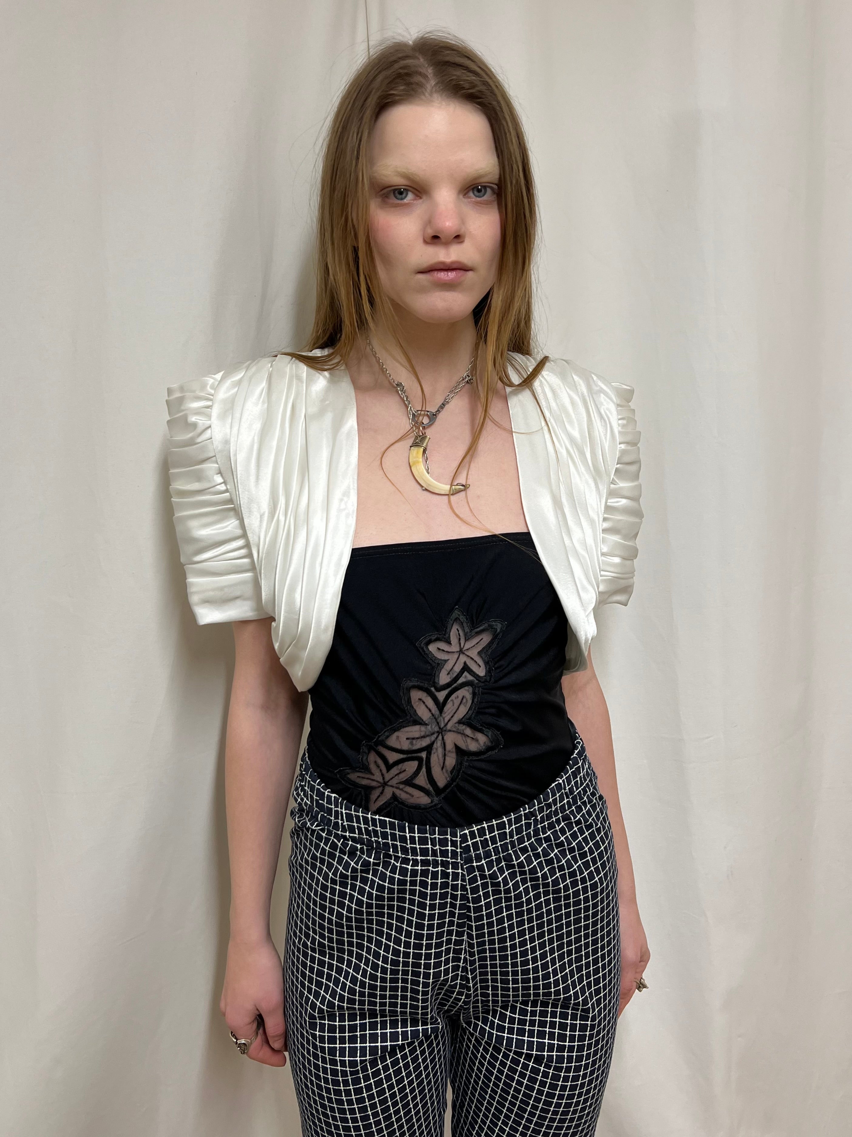 Satin bolero