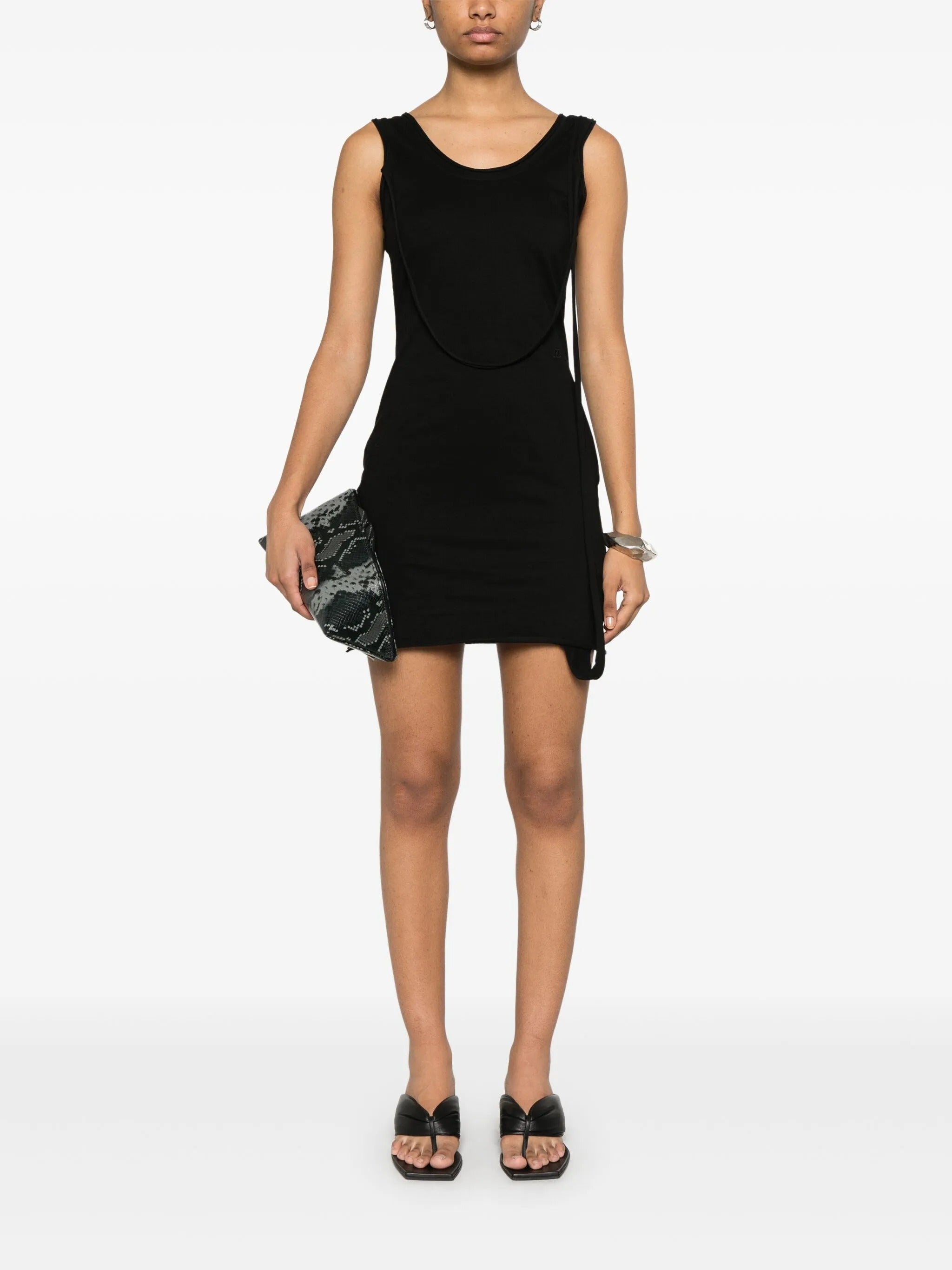 Strap tank dress.fea