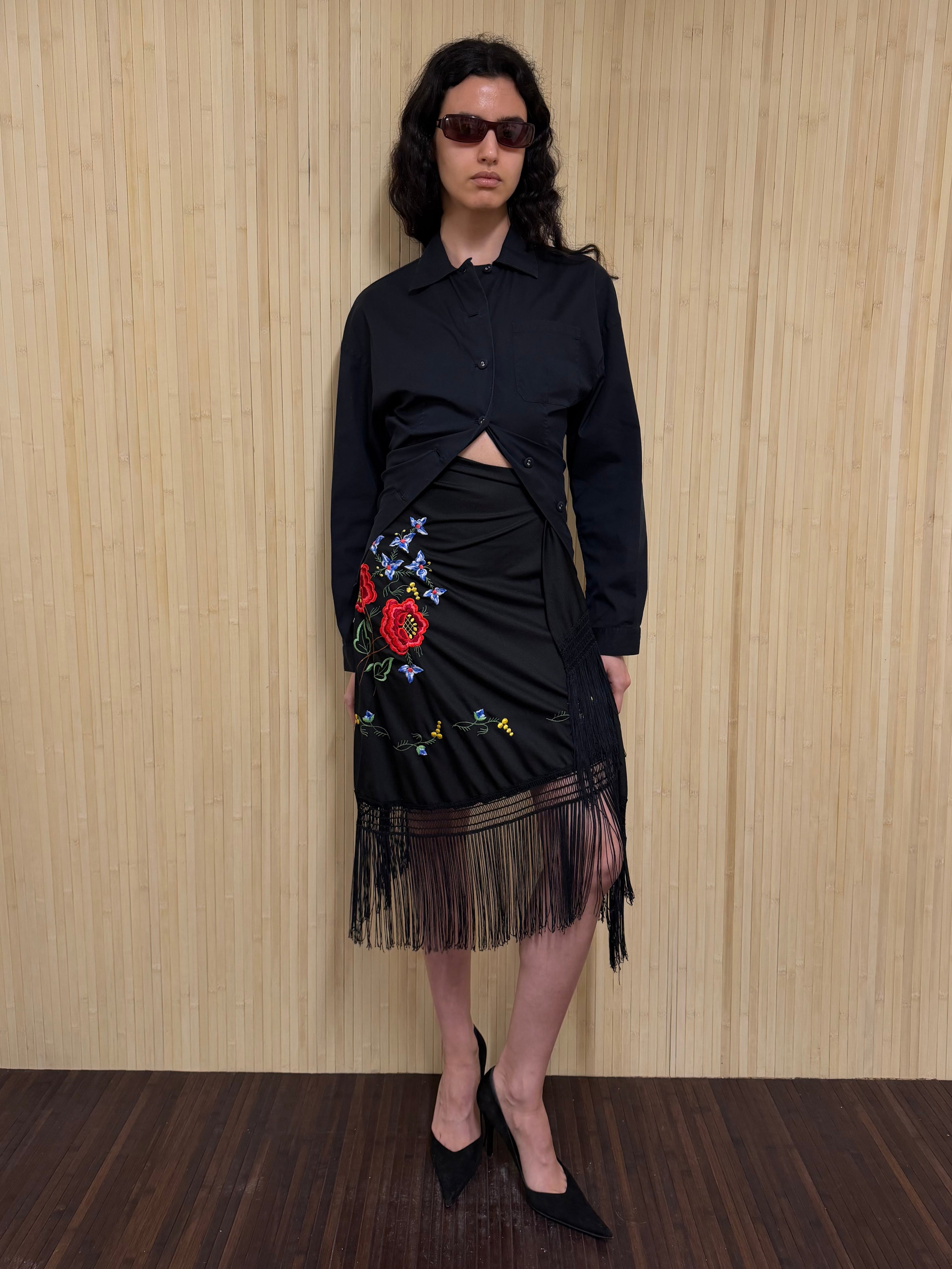 Fringed pareo