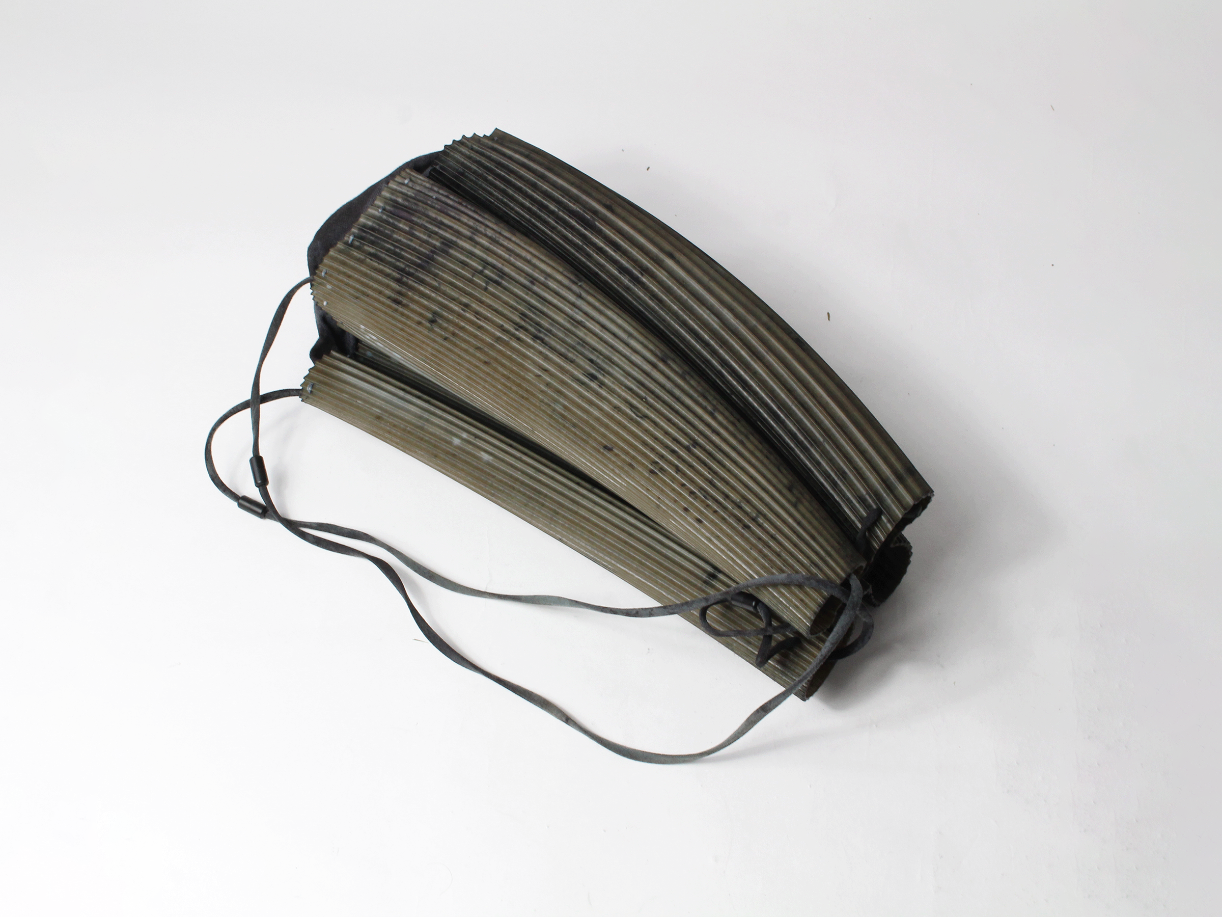 Rubber body bag, dyed