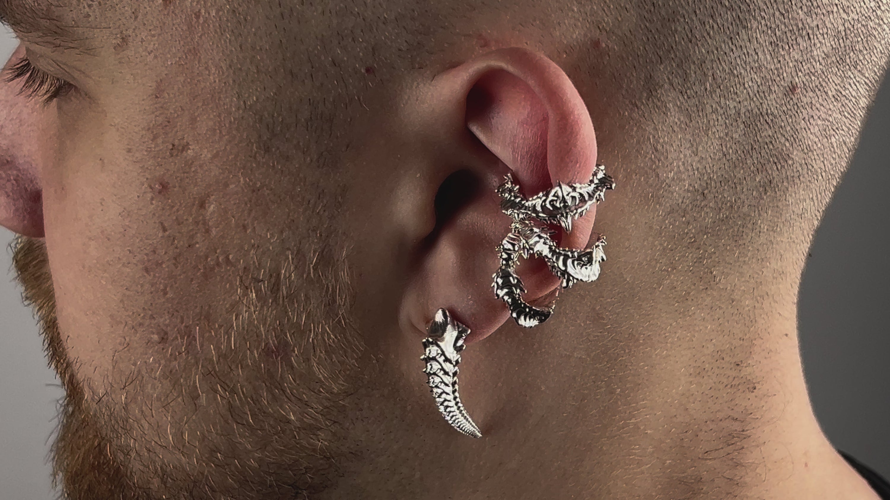 01-piece series earcuff / ring
