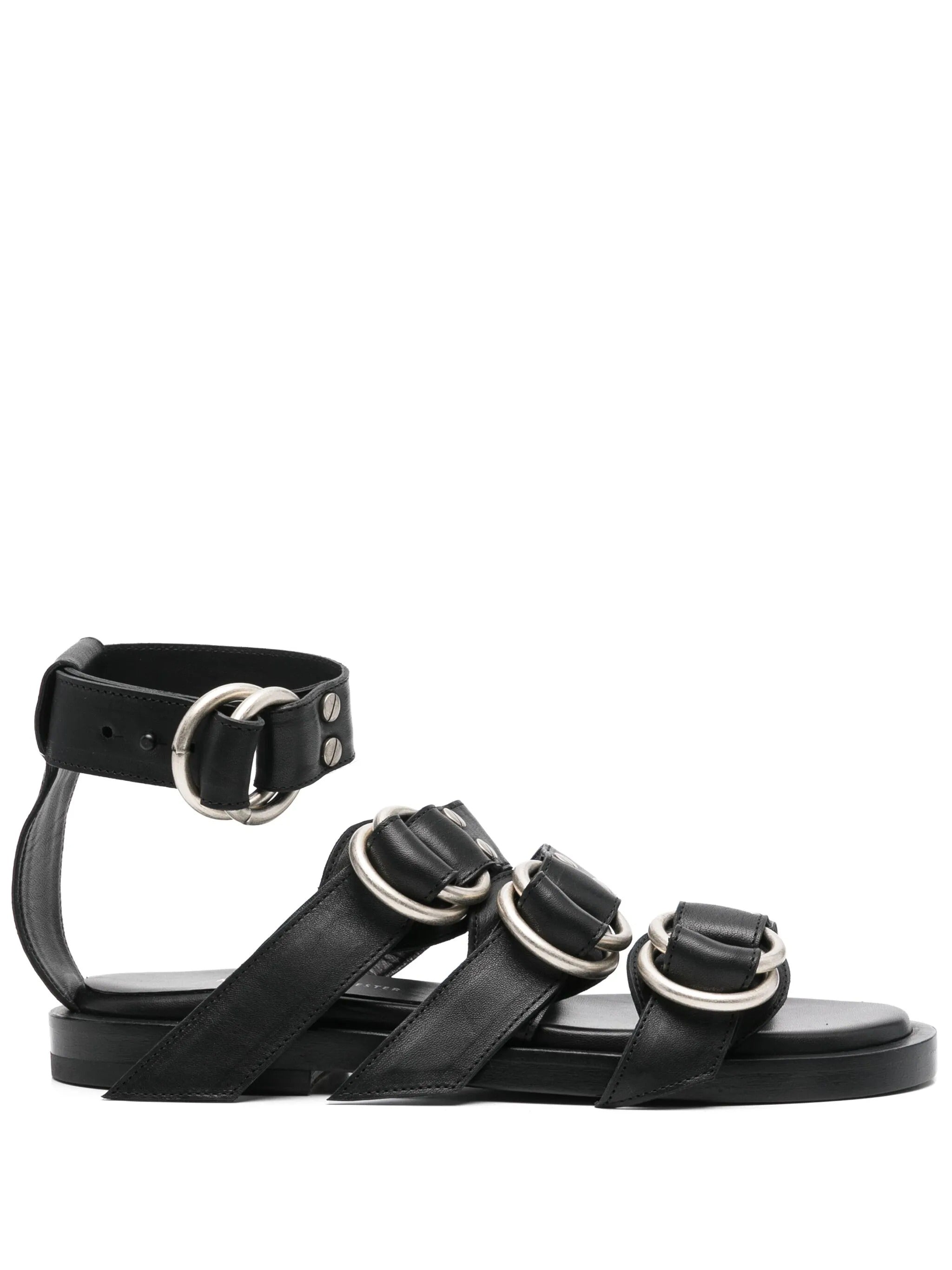 Smed sandal with metal rings