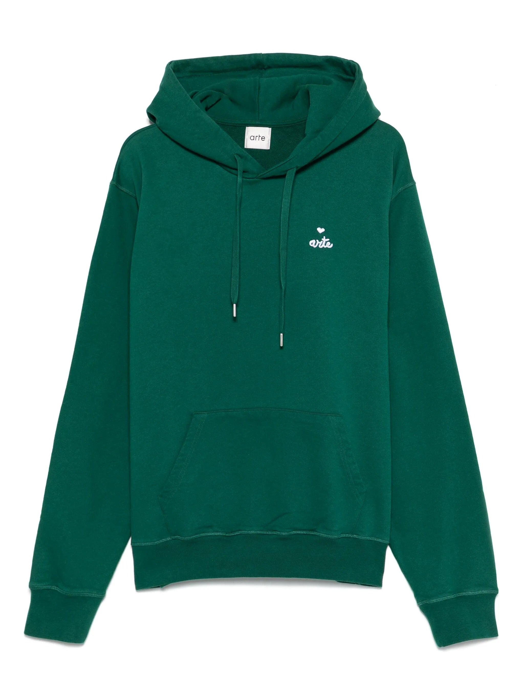 Arte heart-logo hoodie