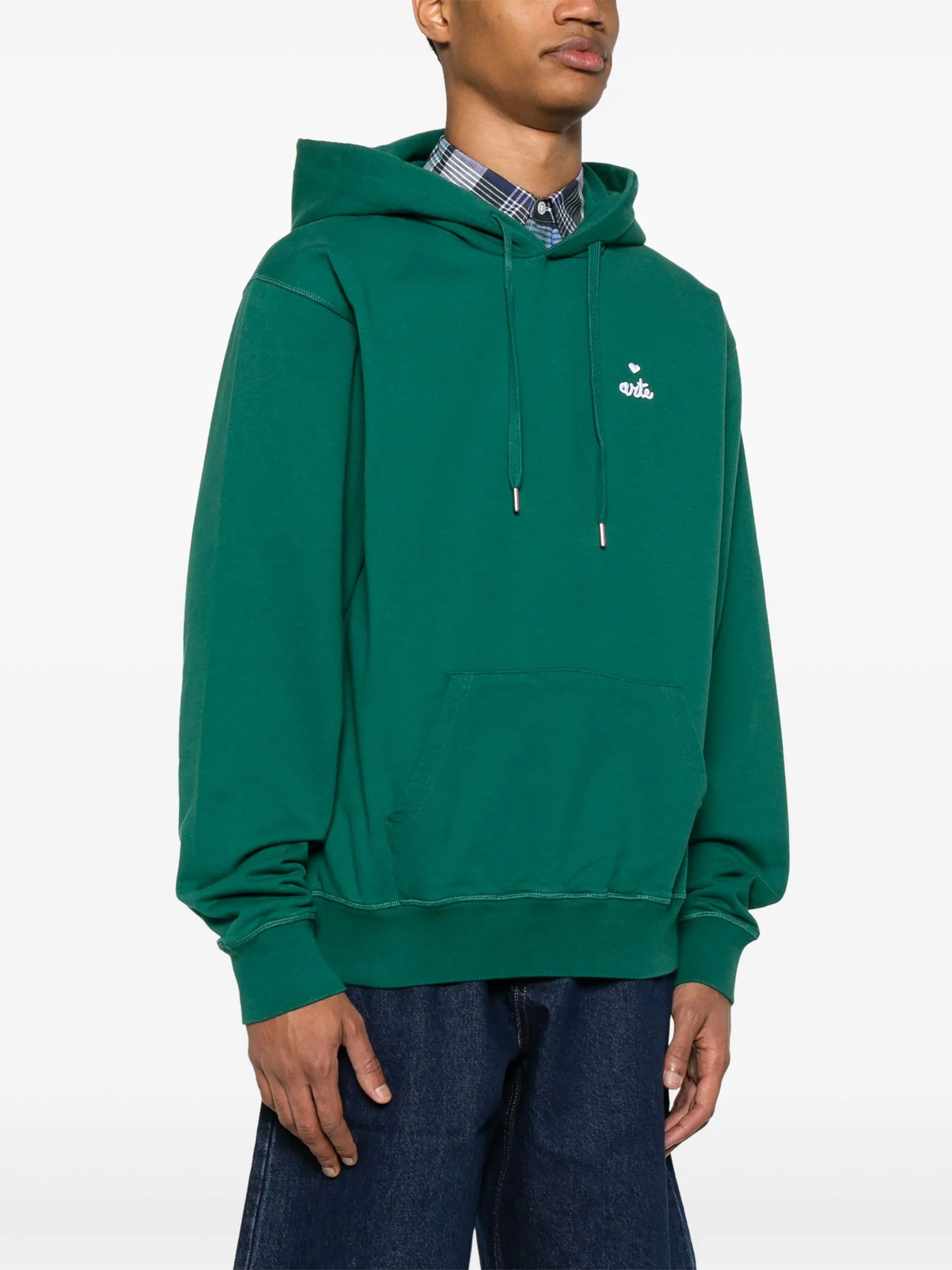Arte heart-logo hoodie