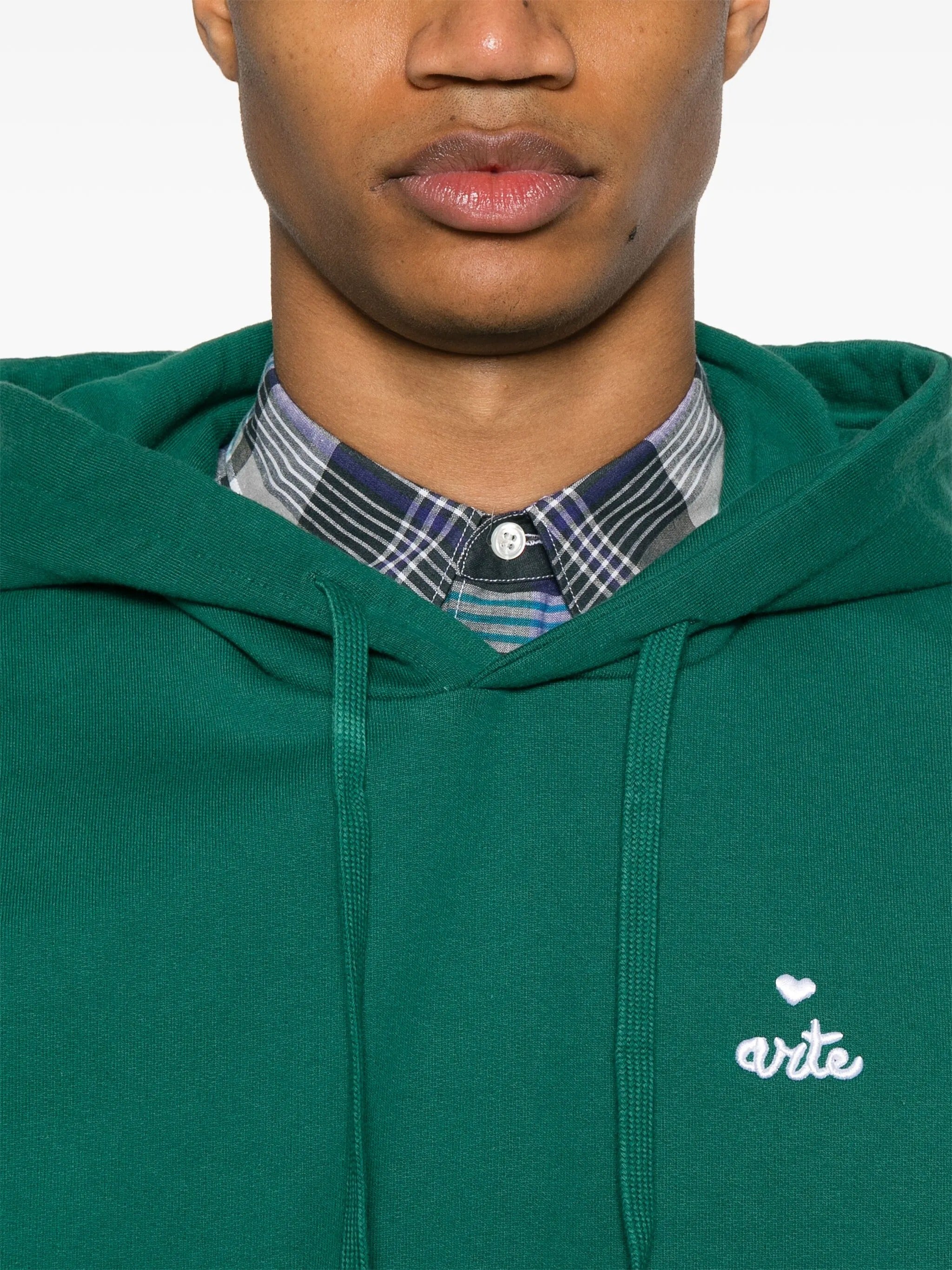Arte heart-logo hoodie