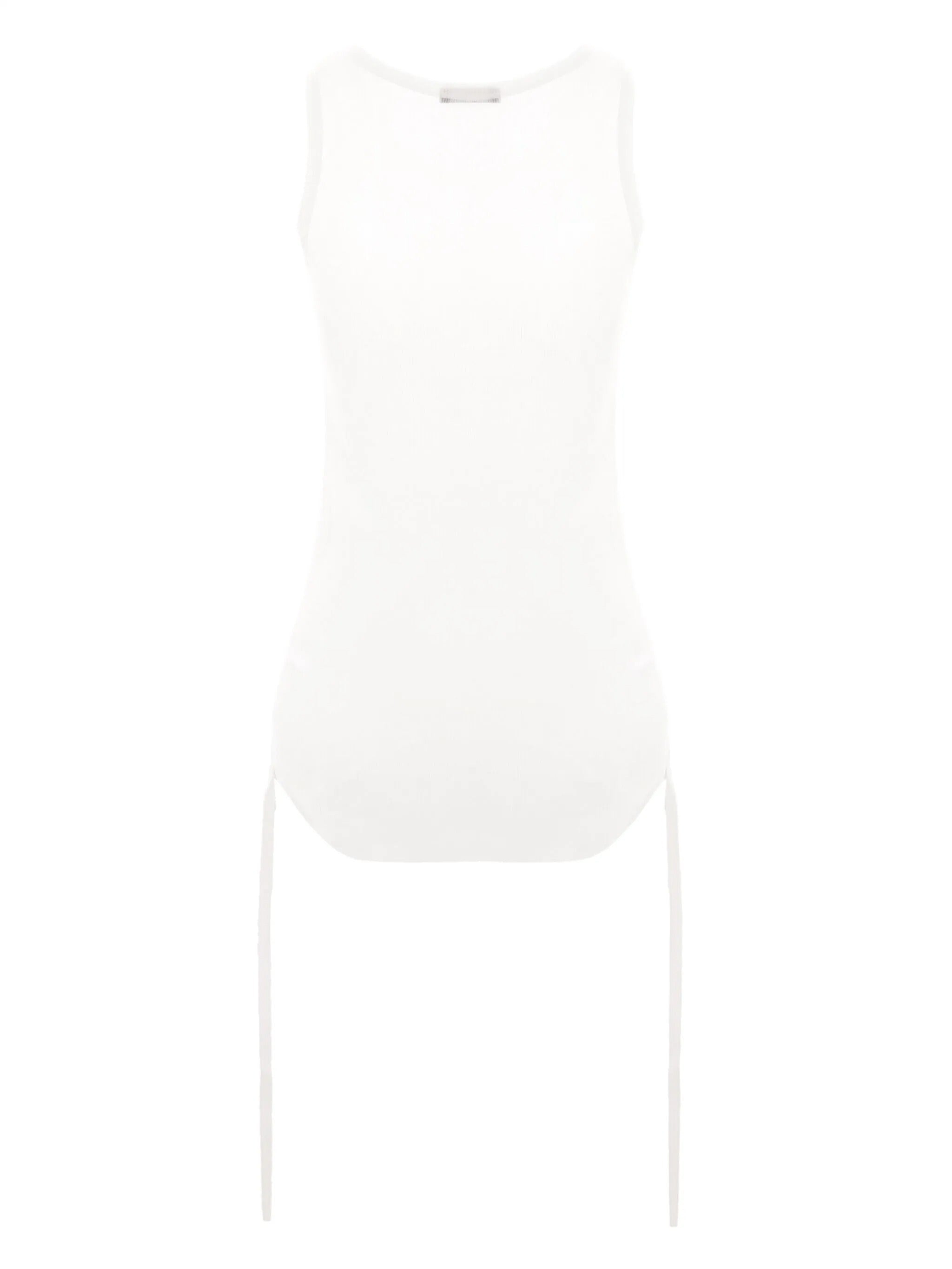 Mara wrinkled cropped tank top