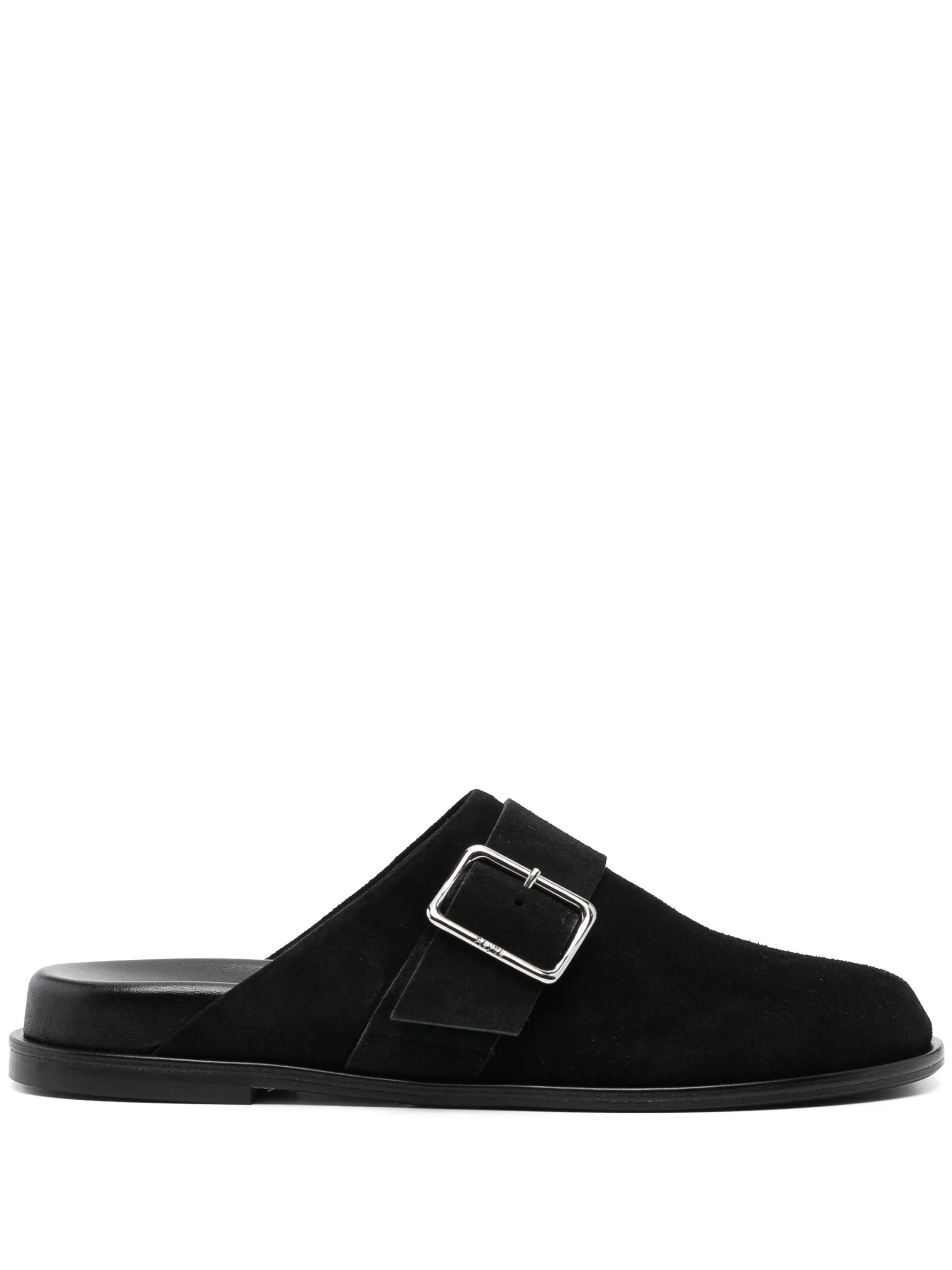 Finja cow suede leather black