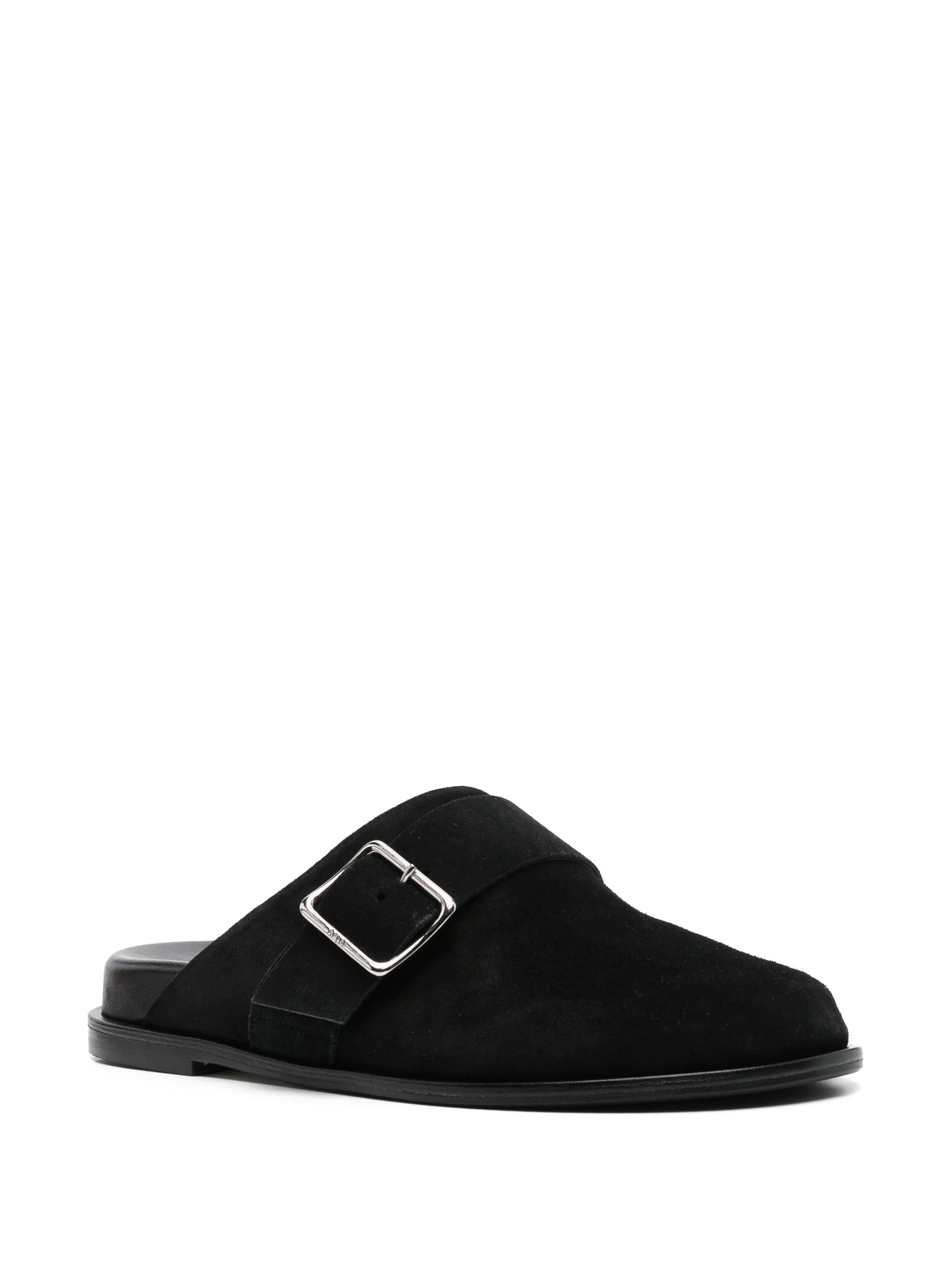 Finja cow suede leather black