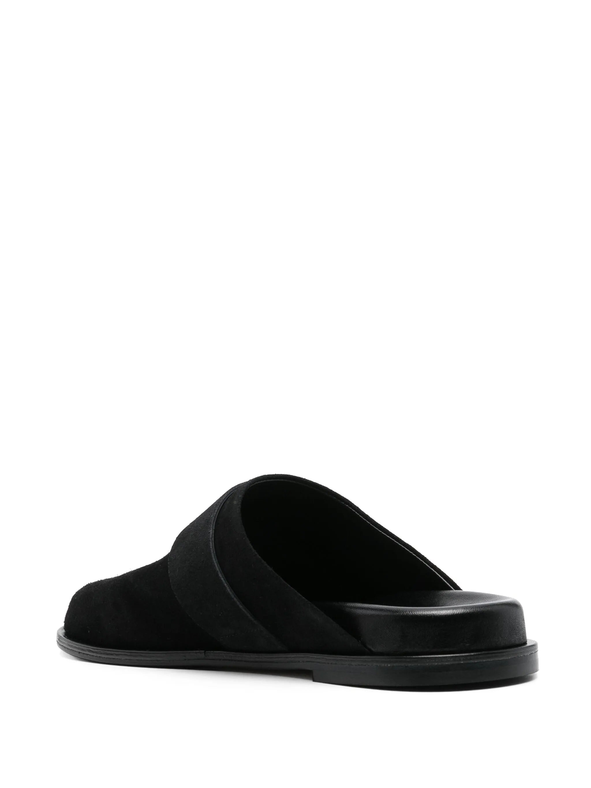 Finja cow suede leather black
