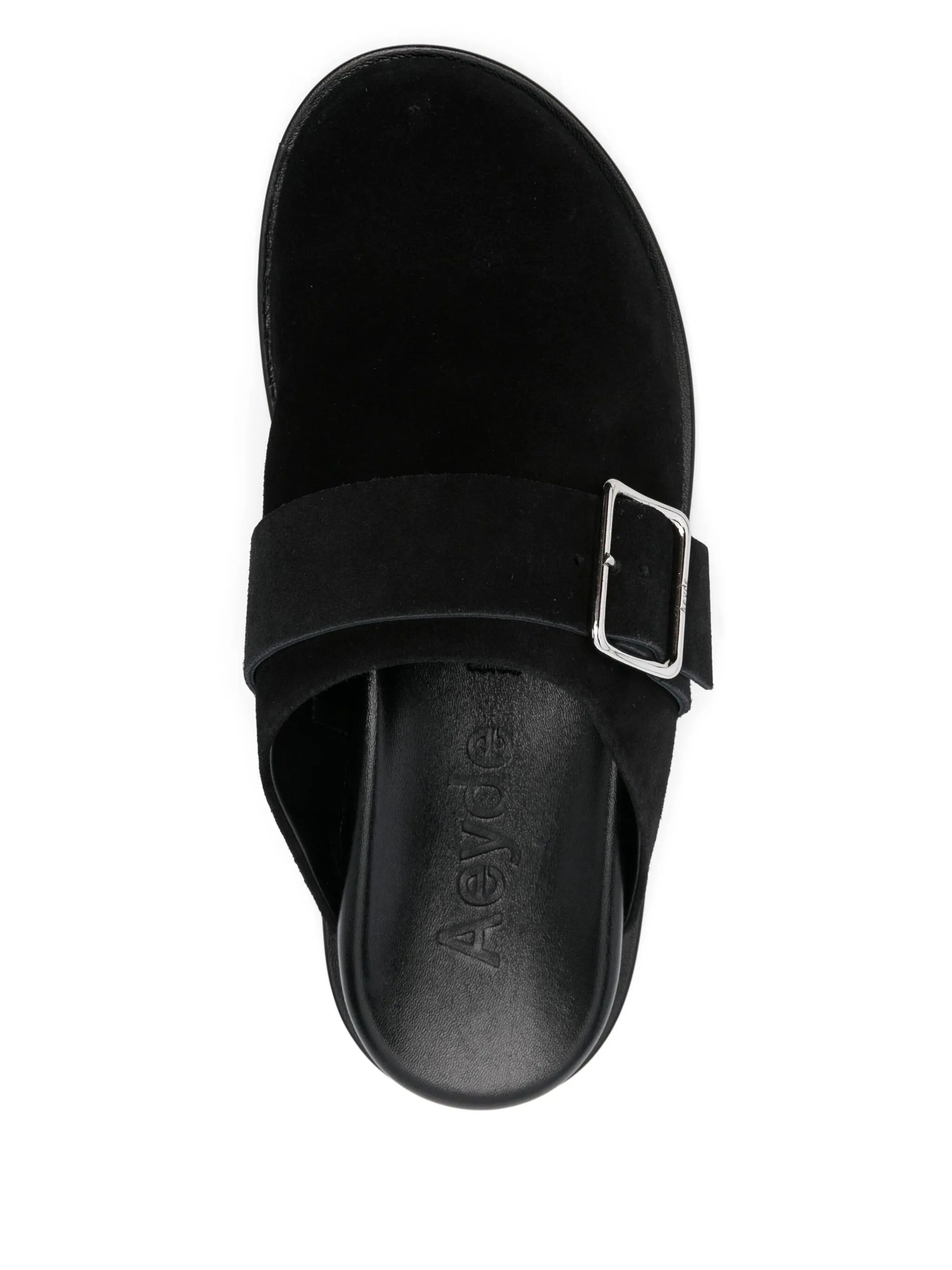 Finja cow suede leather black