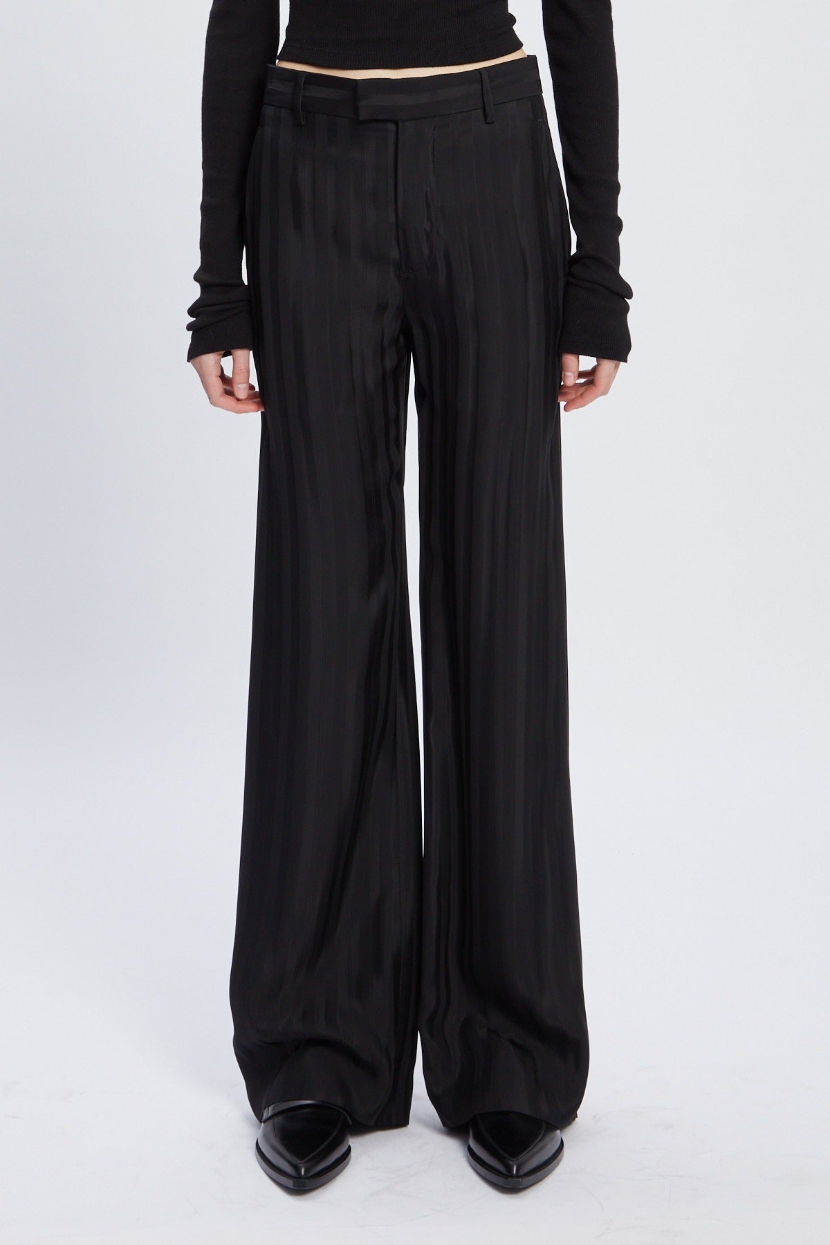 Maaike flared leg comfort trousers