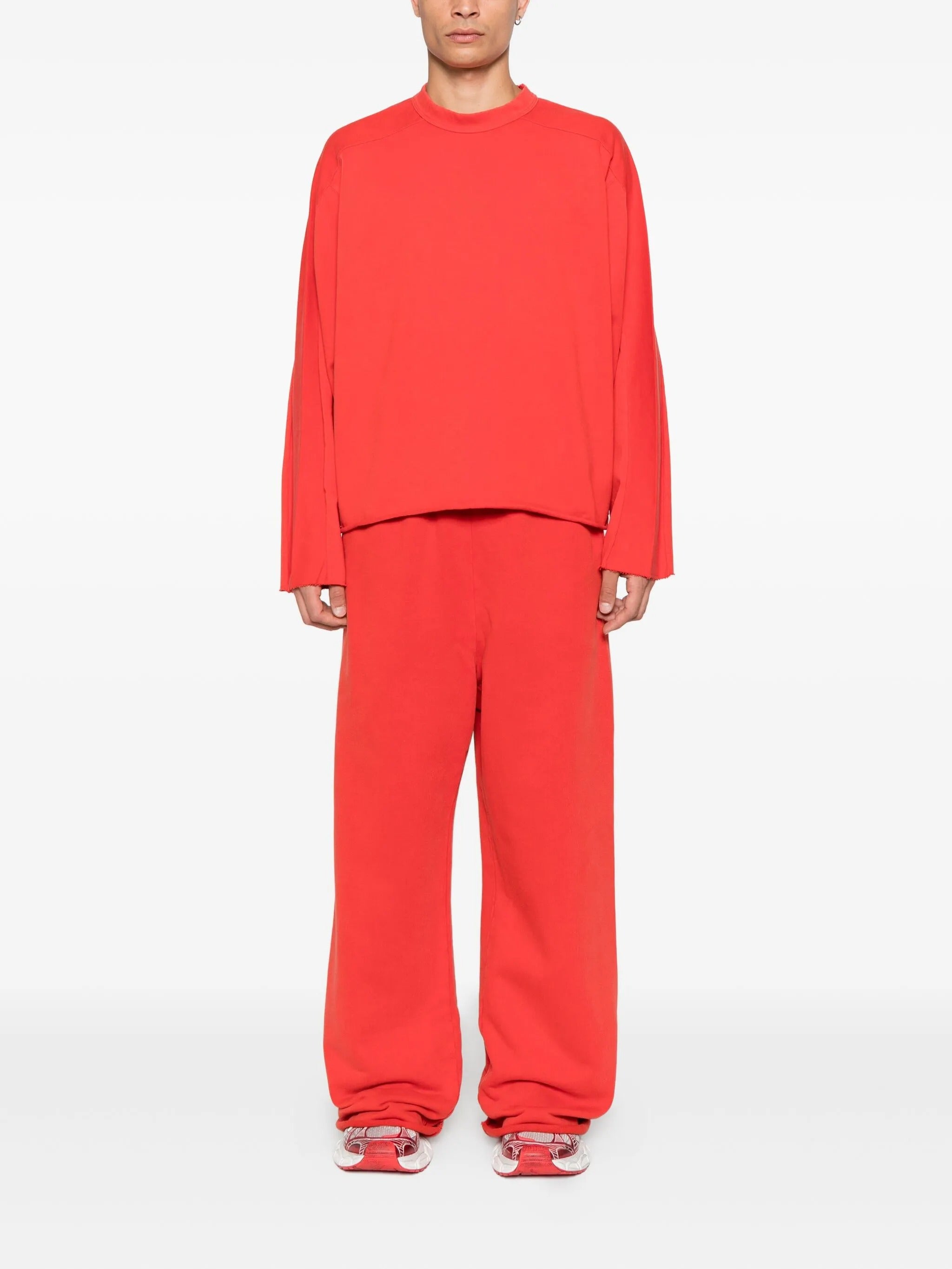 Heavy ls tee cherry