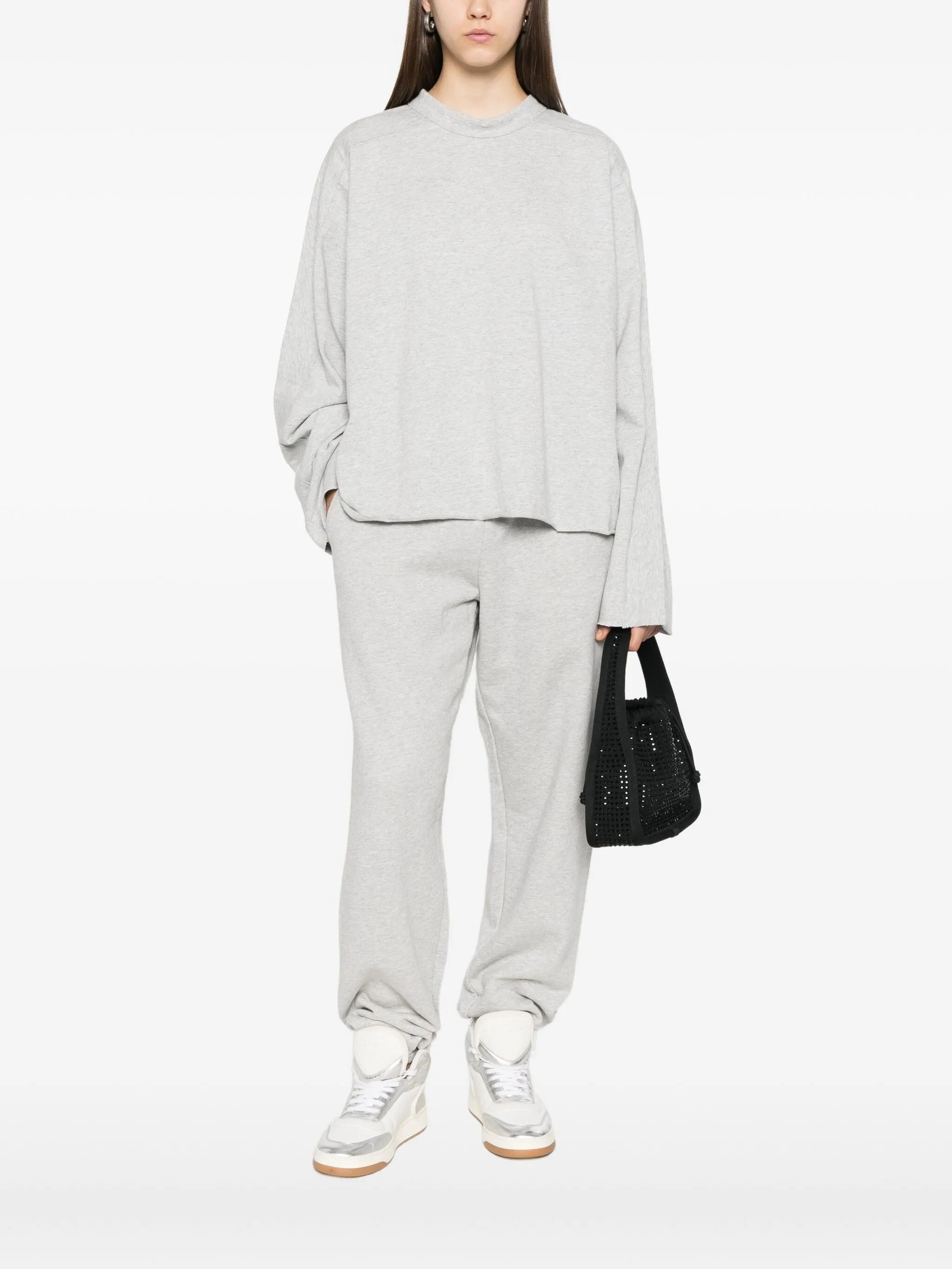 Heavy ls tee silver