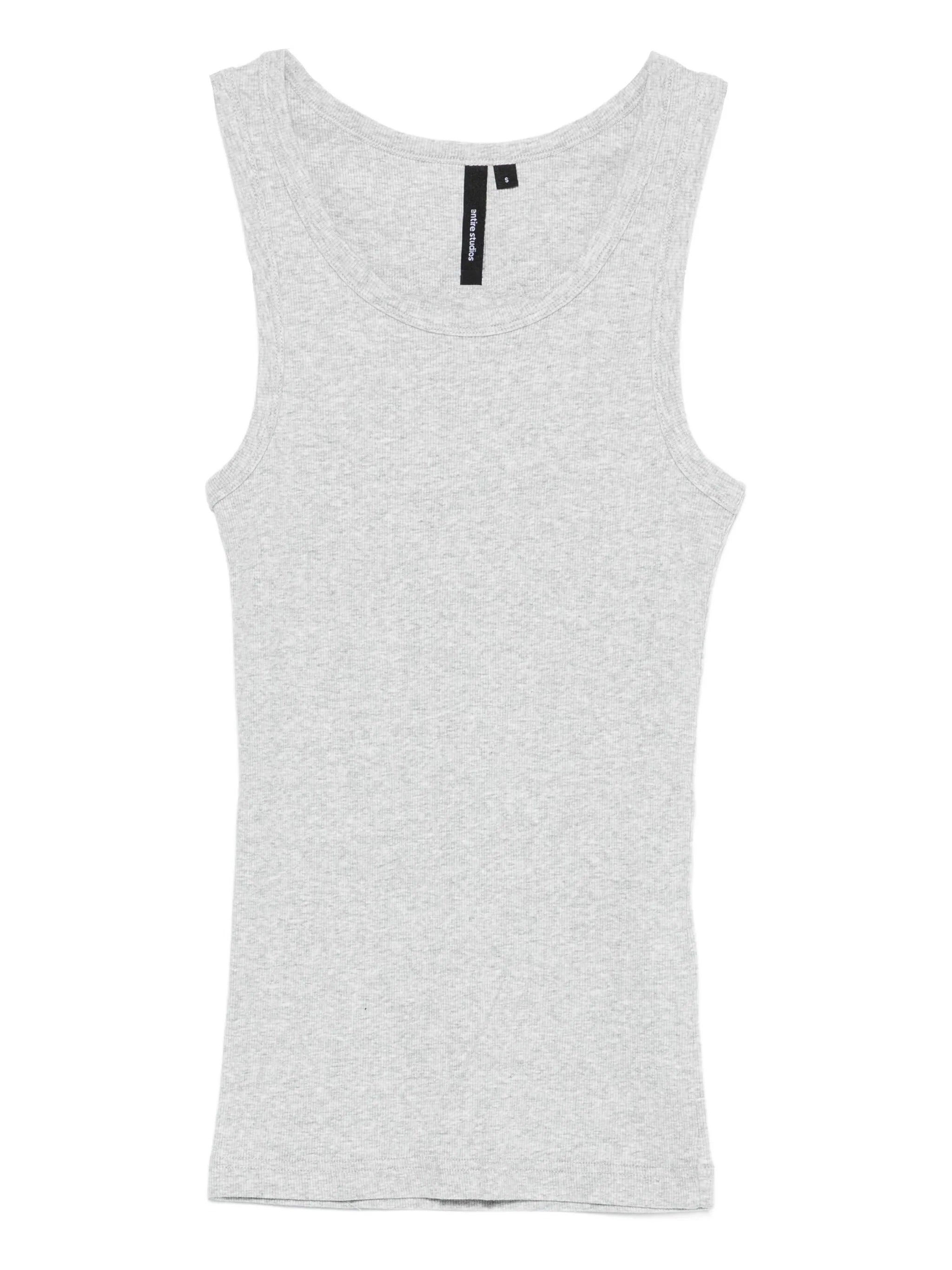 Rib tank silver
