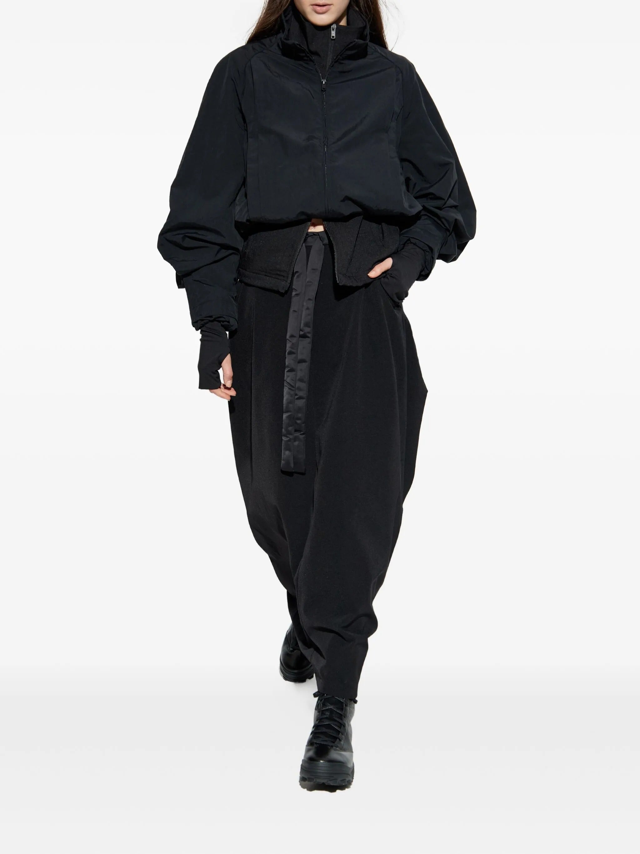 W cropped jkt