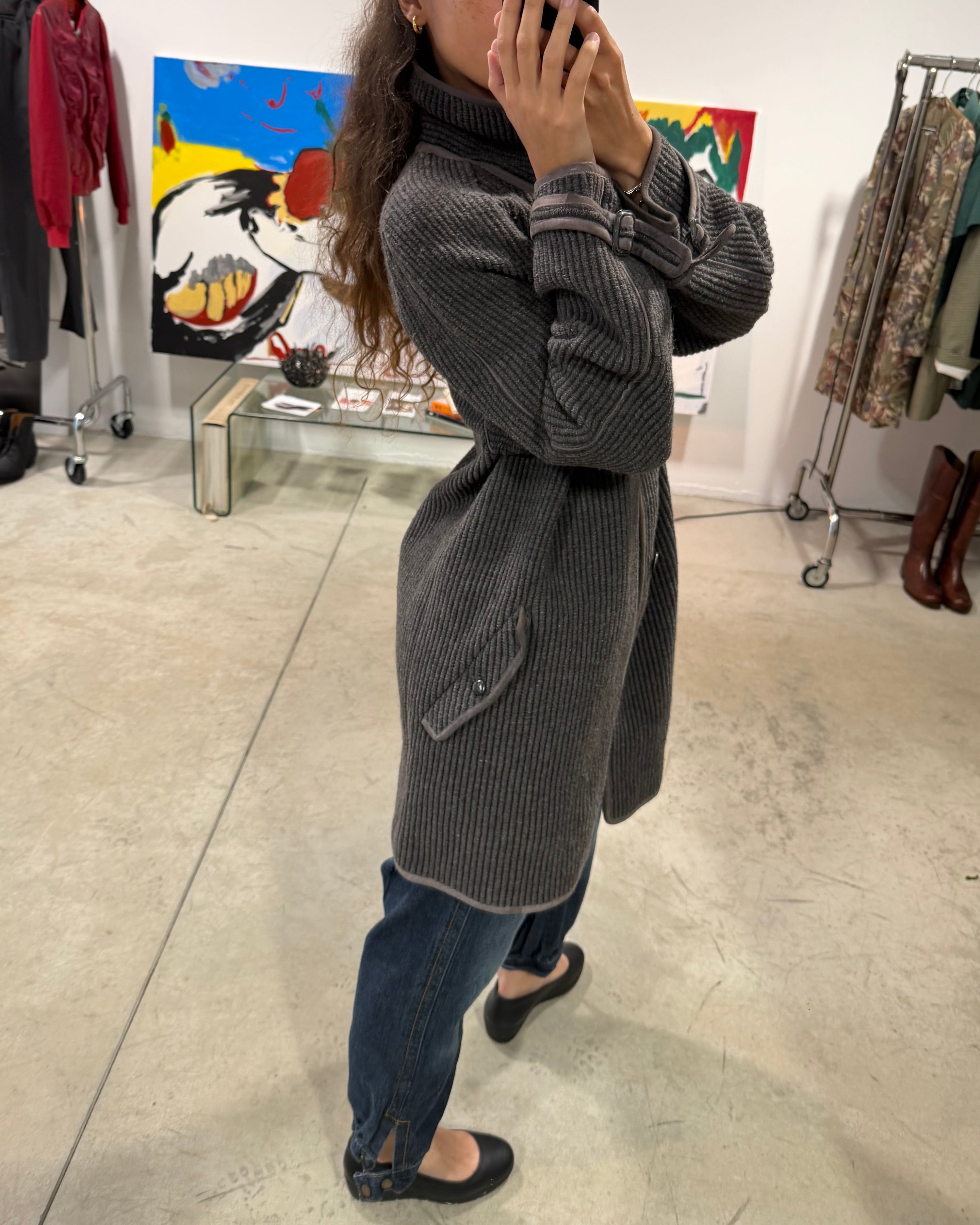 The goretti coat by gianni versace
