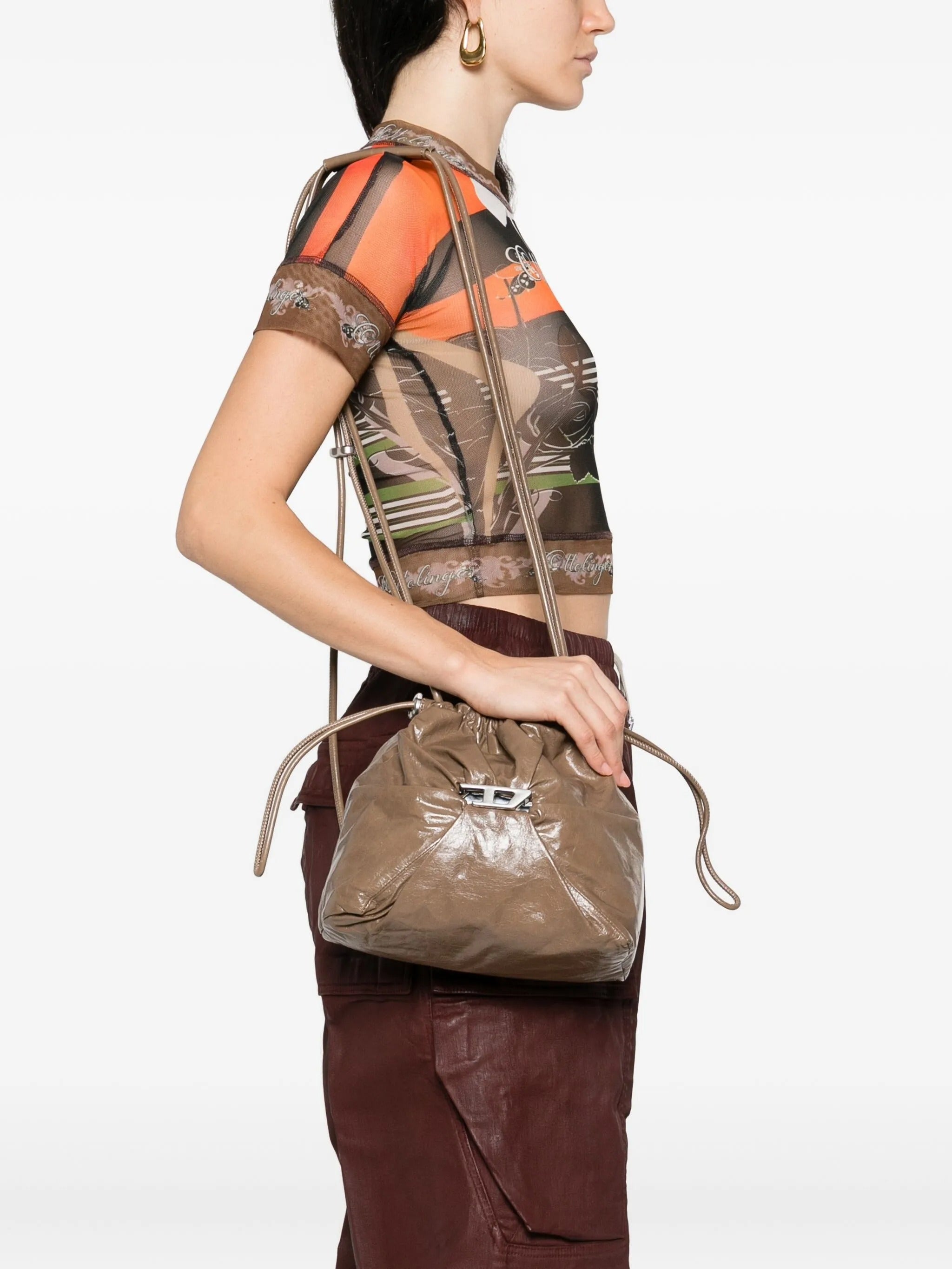 Scrunch-d scrunch-d bucket borsa