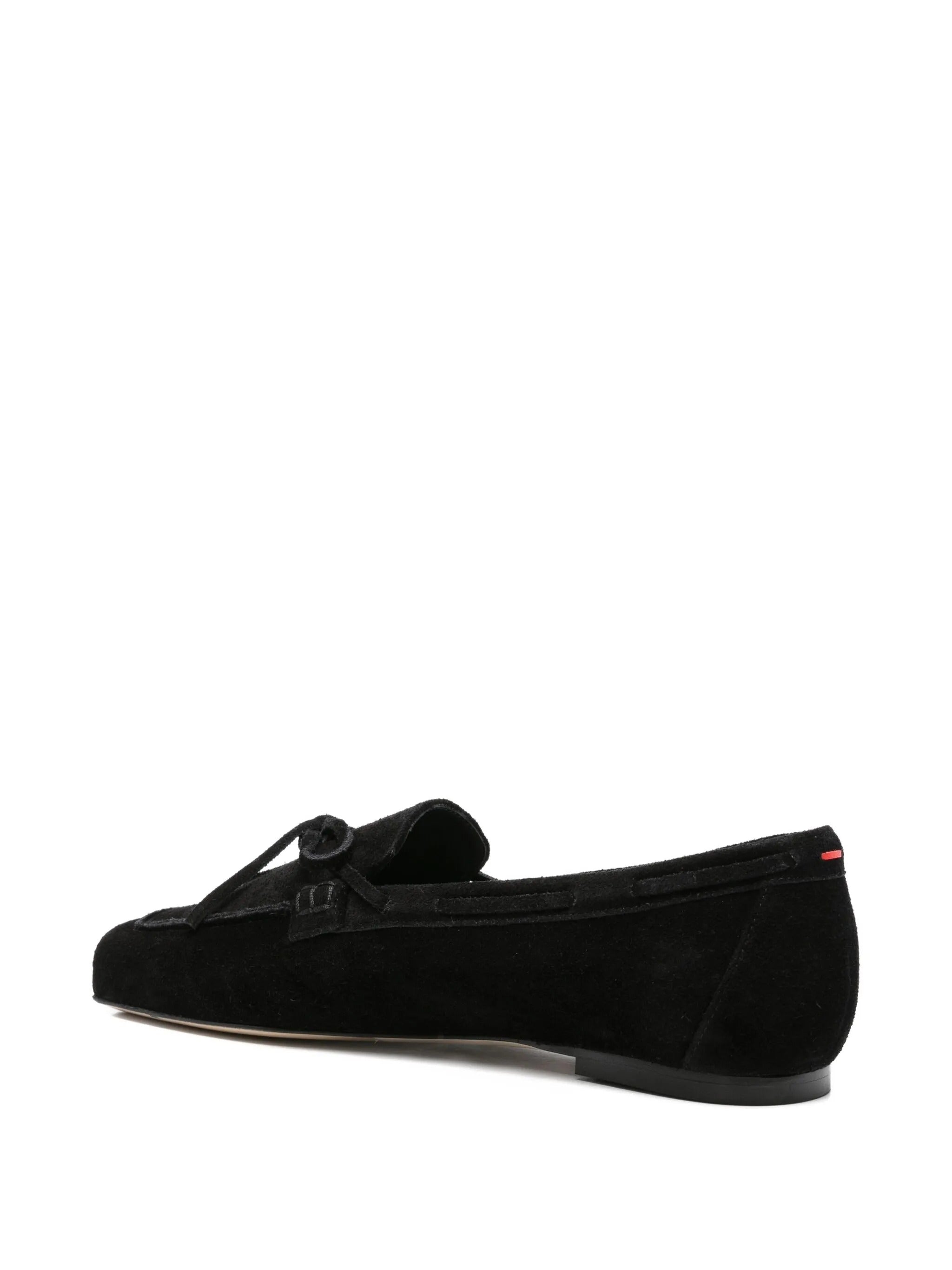 Jasper cow suede leather black