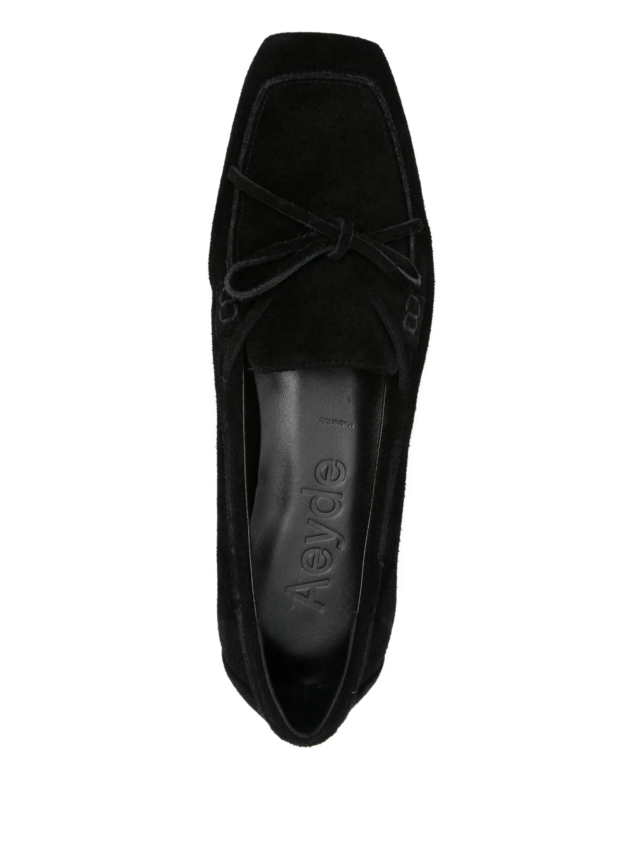 Jasper cow suede leather black