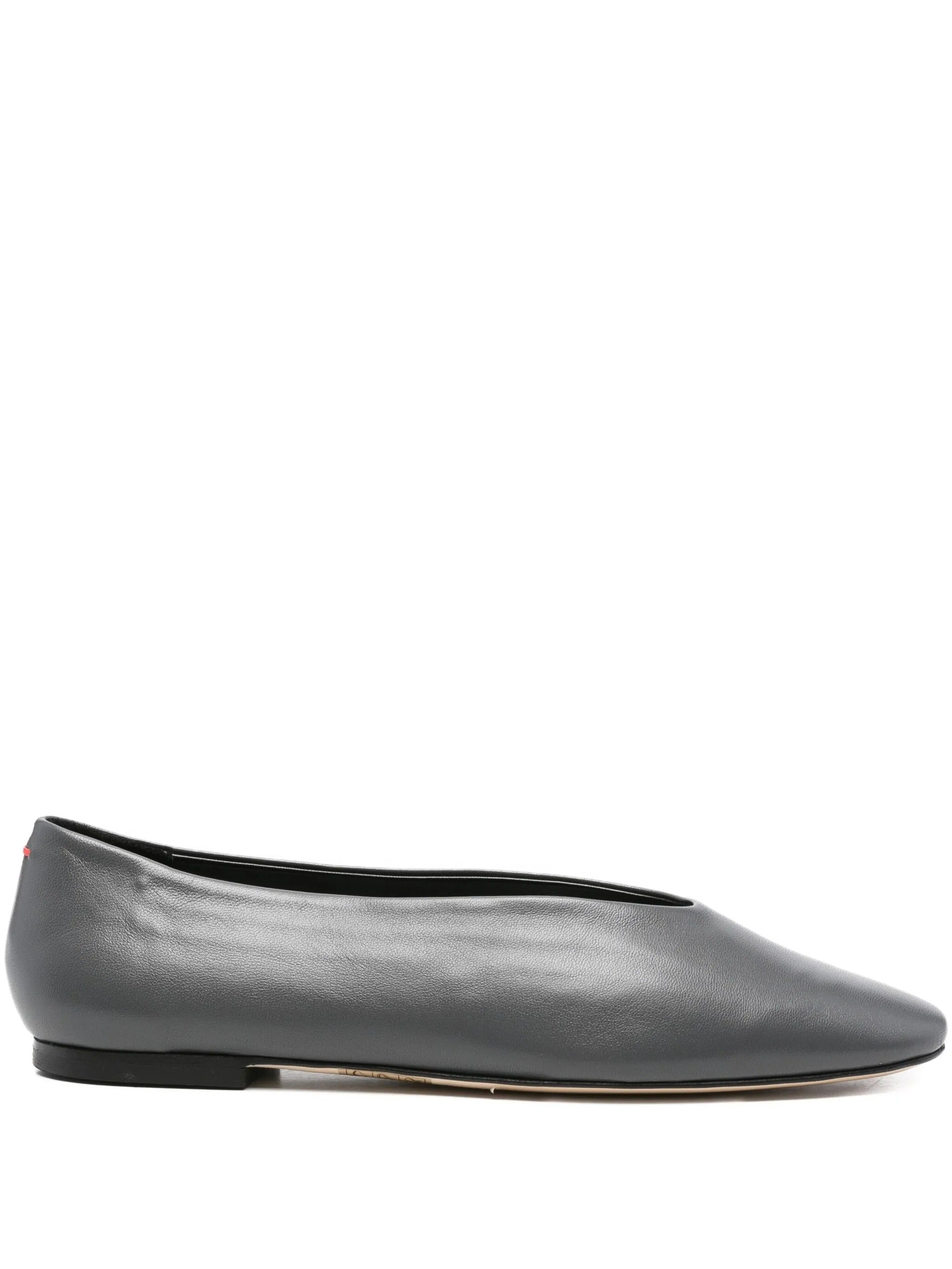 Kirsten nappa leather charcoal
