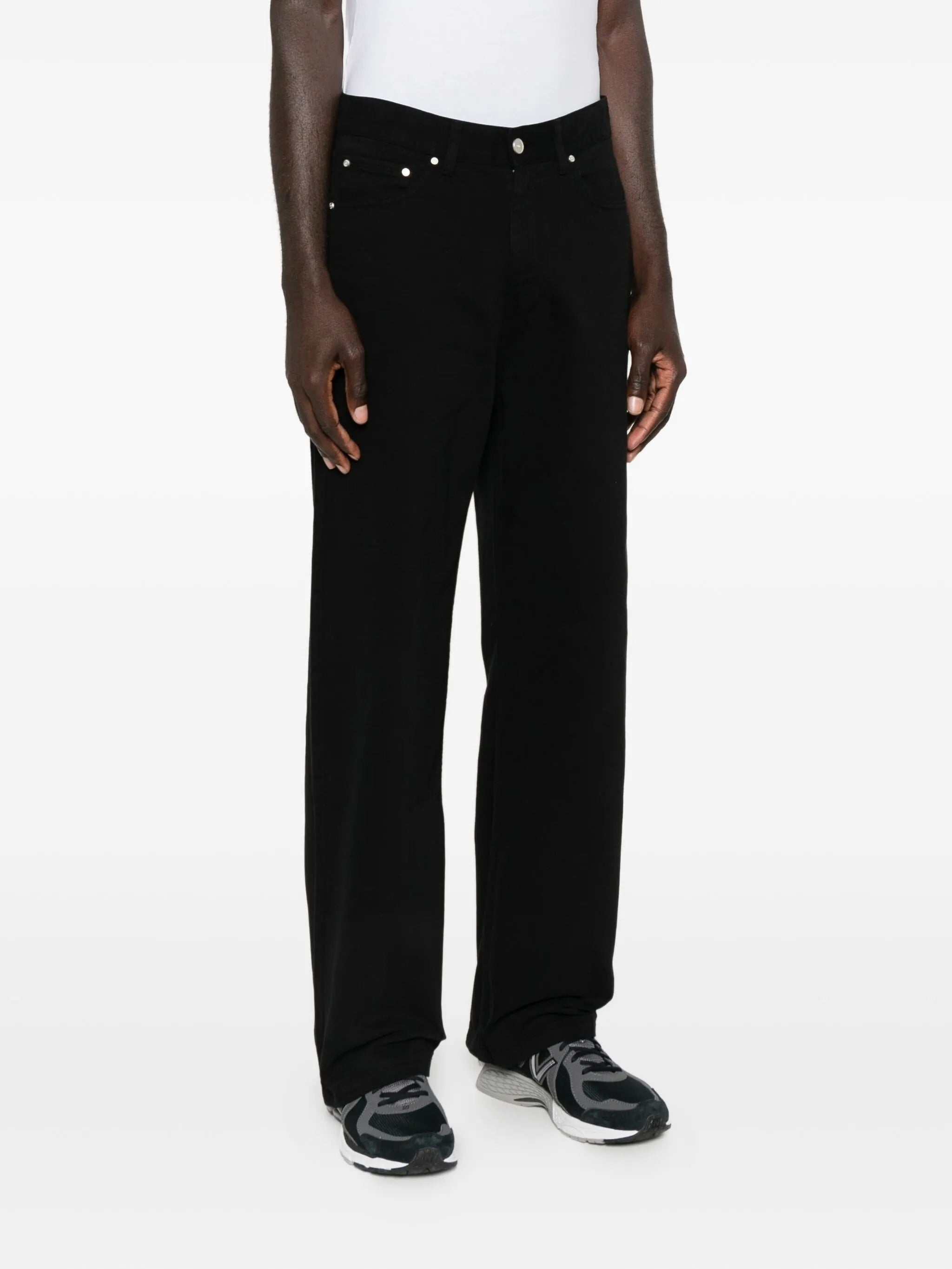 Back pocket graphic pants
