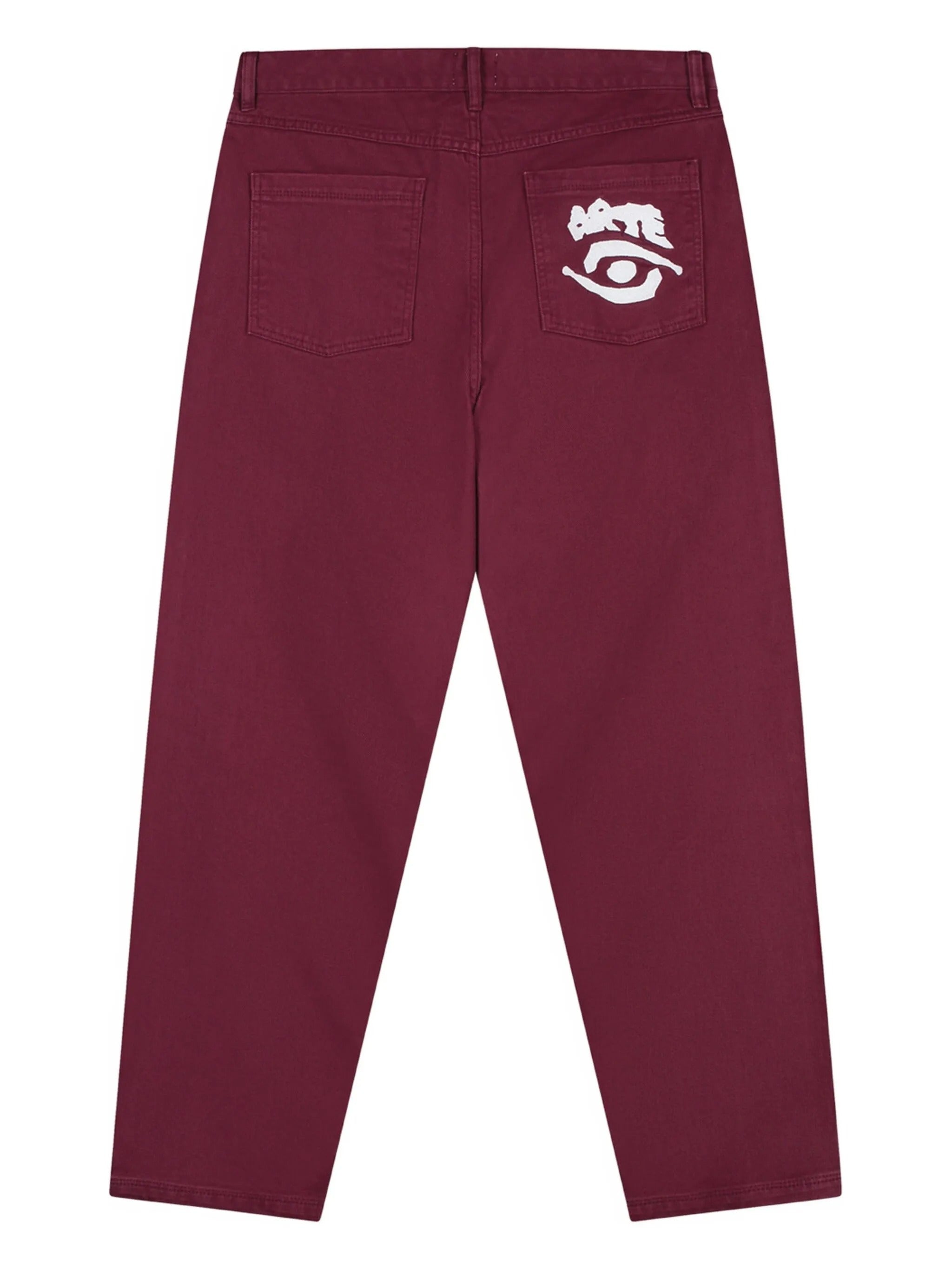 Back pocket graphic pants