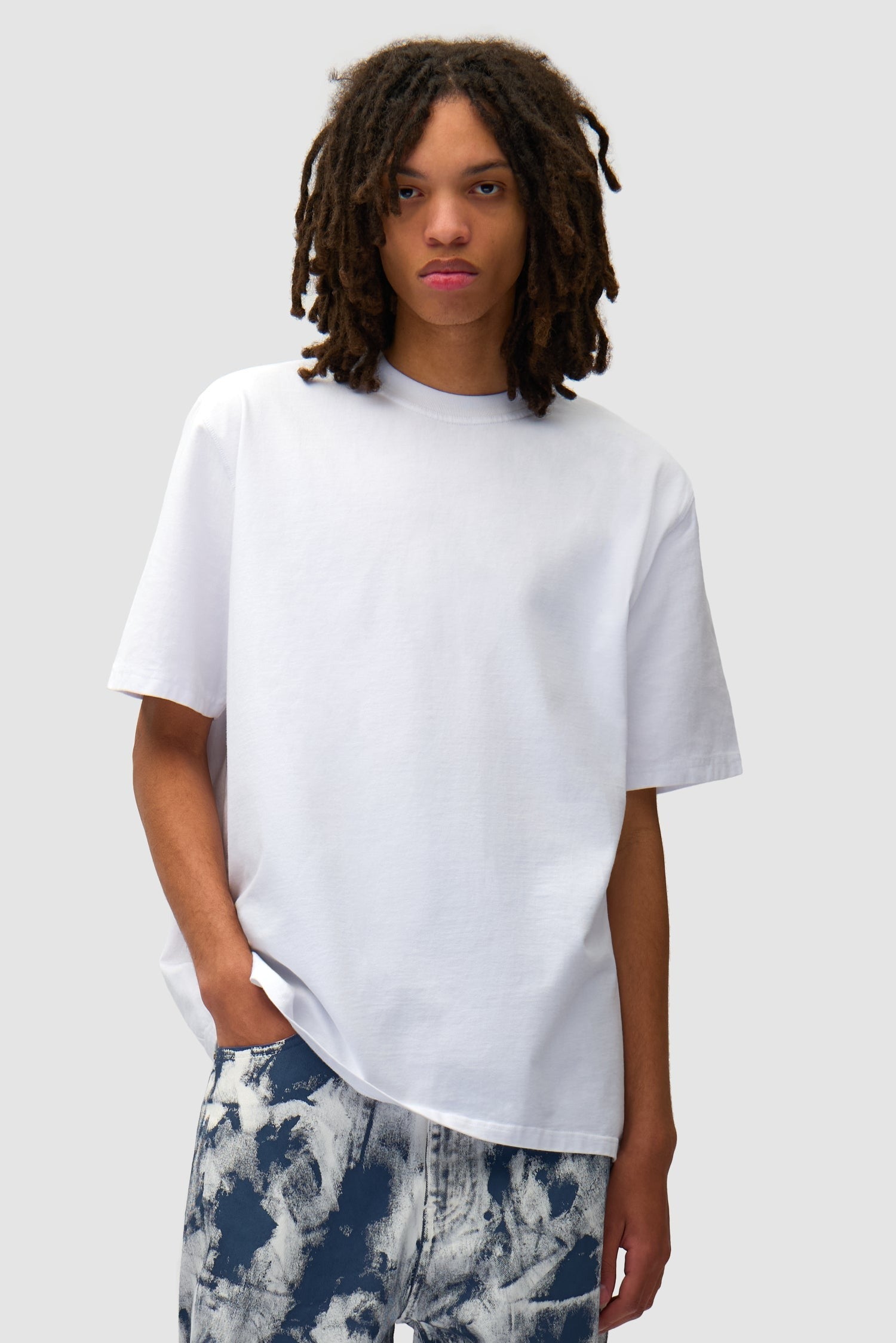 Blocks print t-shirt