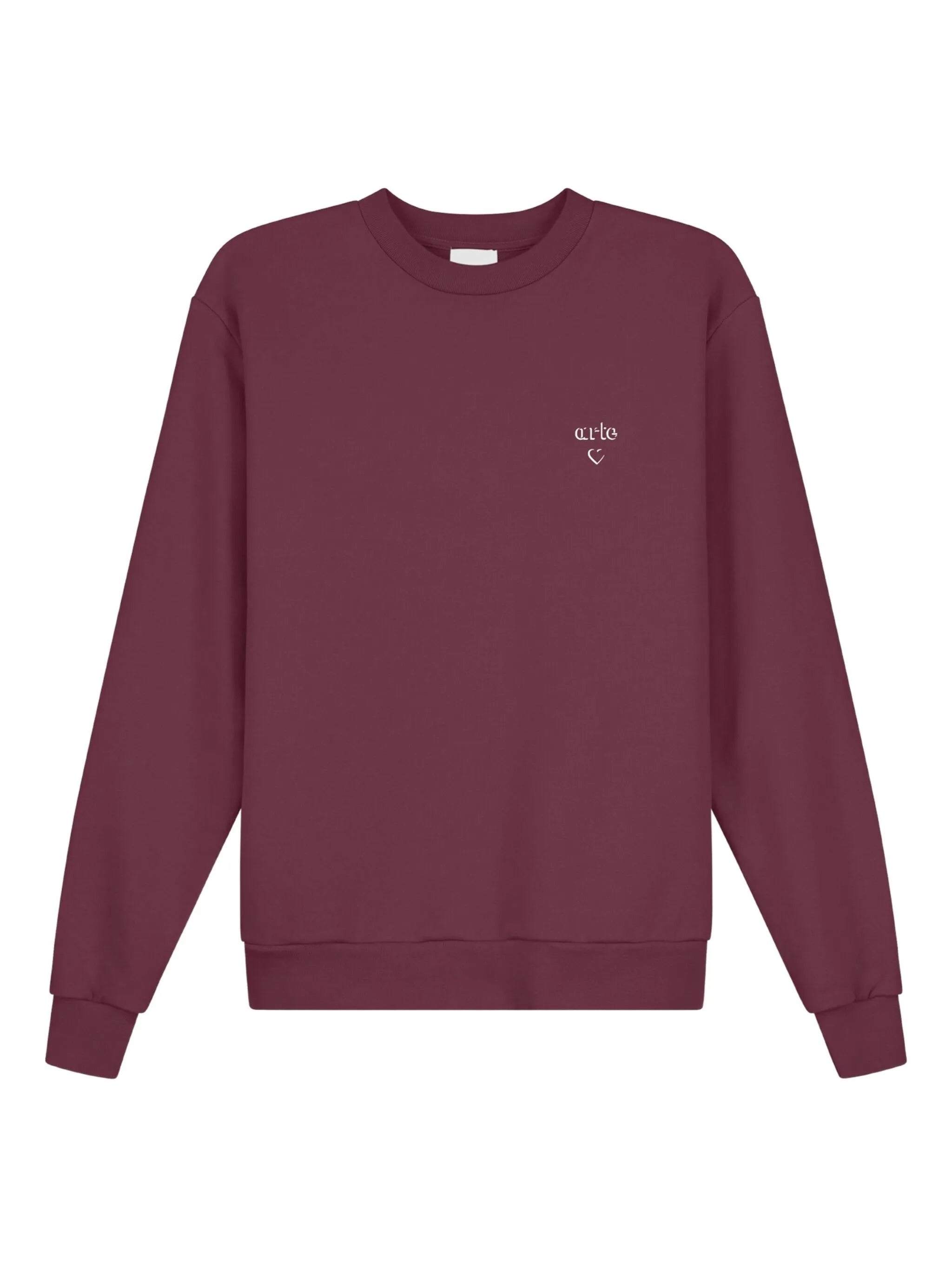Arte heart crewneck