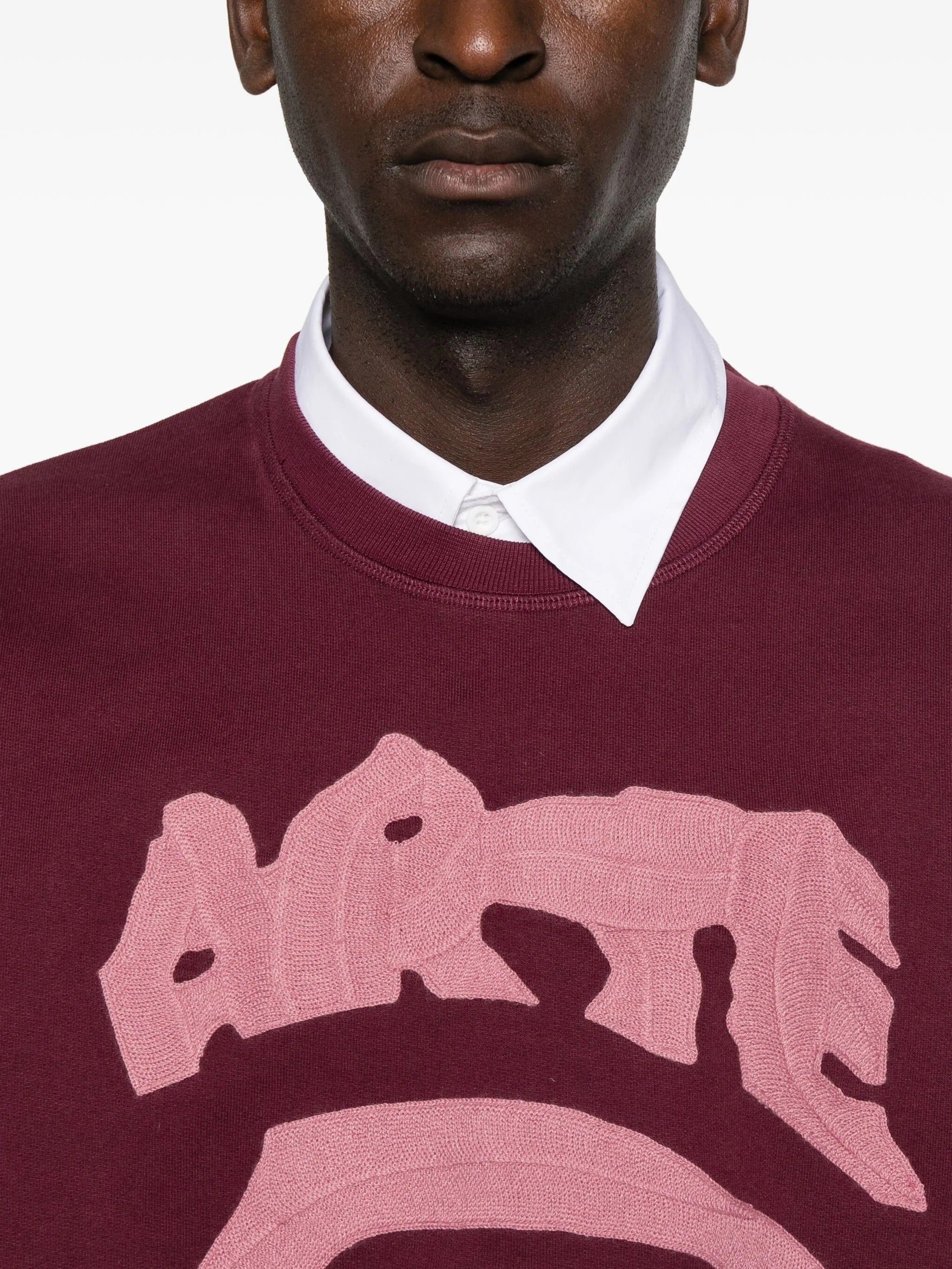 Eye front crewneck