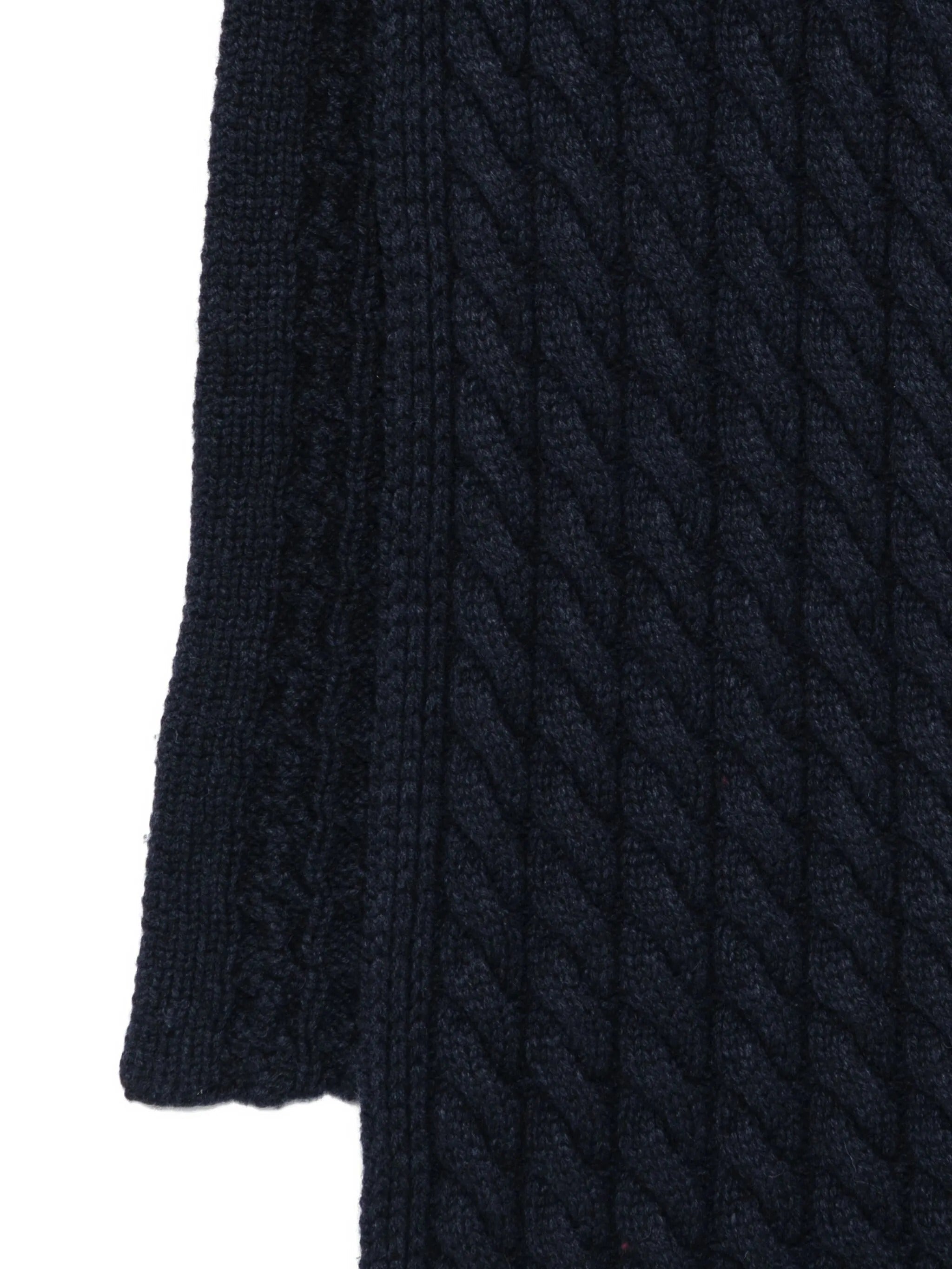 Textured logo scarf