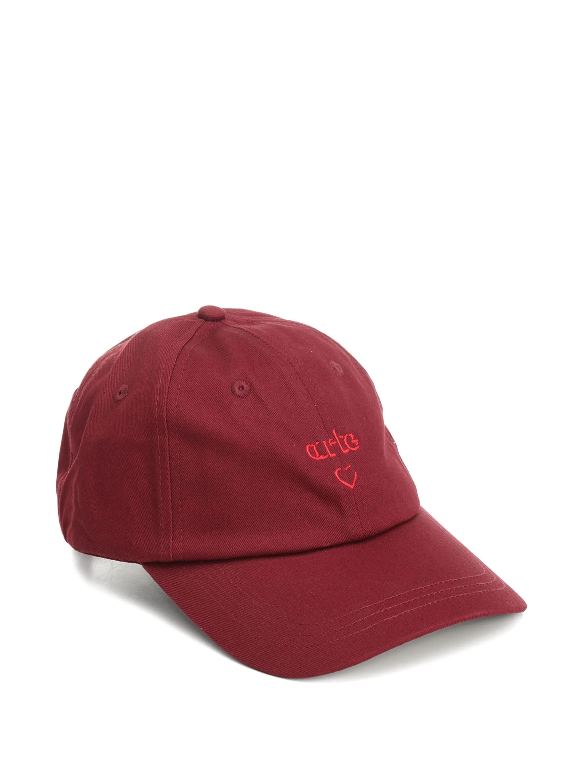 Heart logo cap