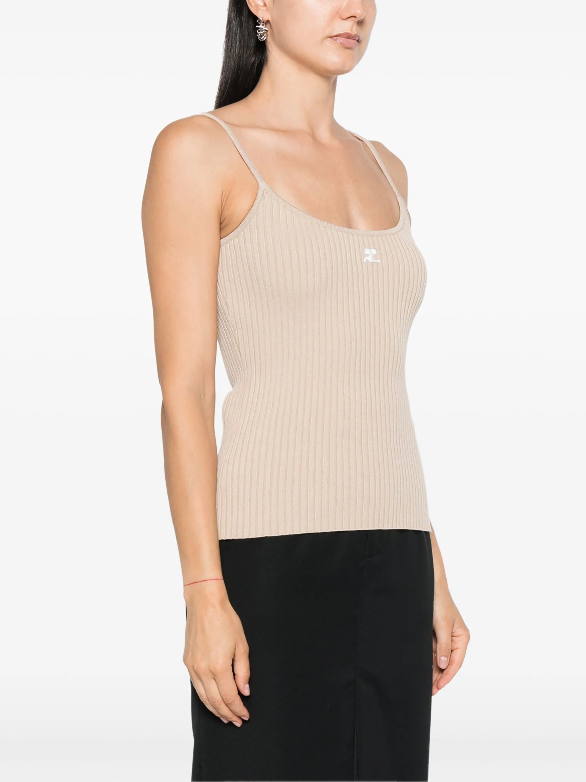 Reedition knit tank top