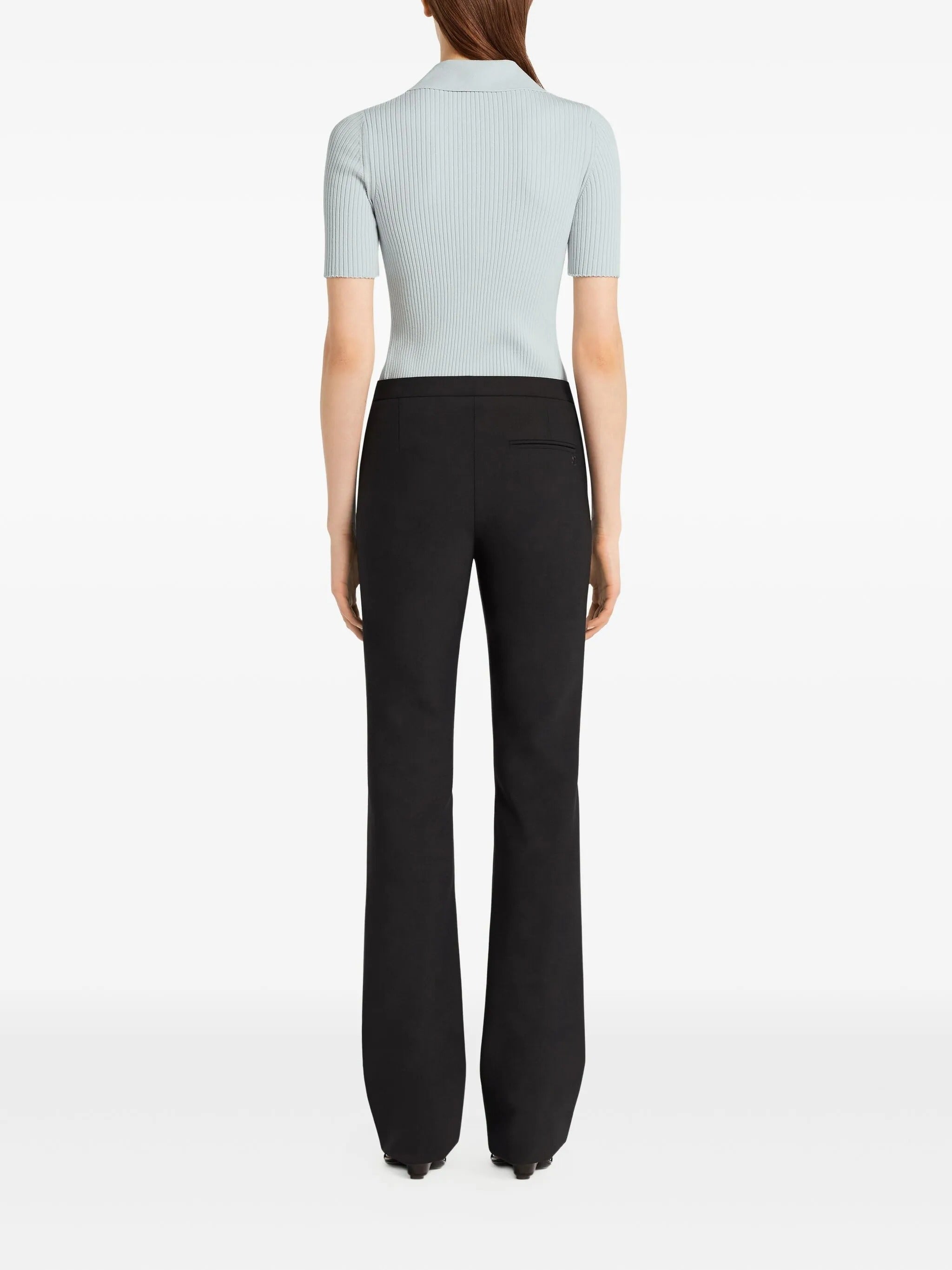 Signature rib knit polo
