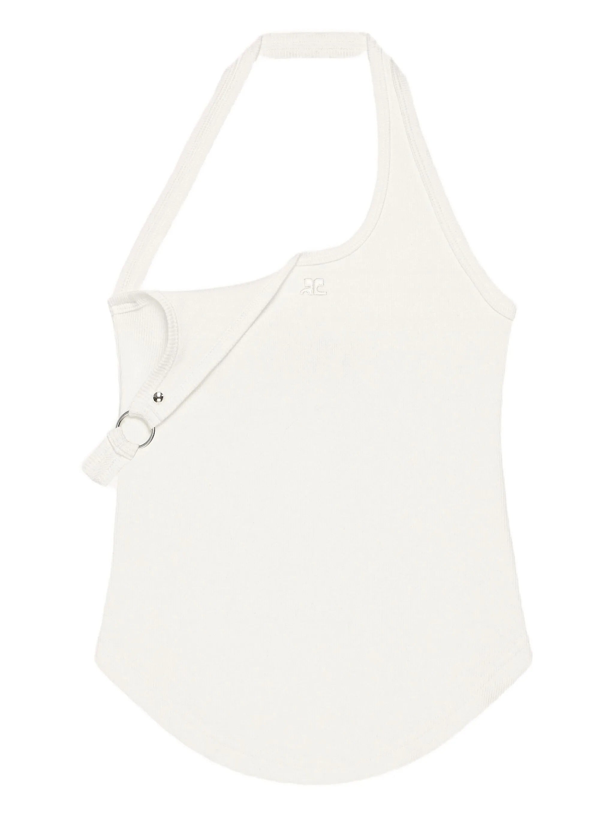 Undressed 90`s rib buckle tank top