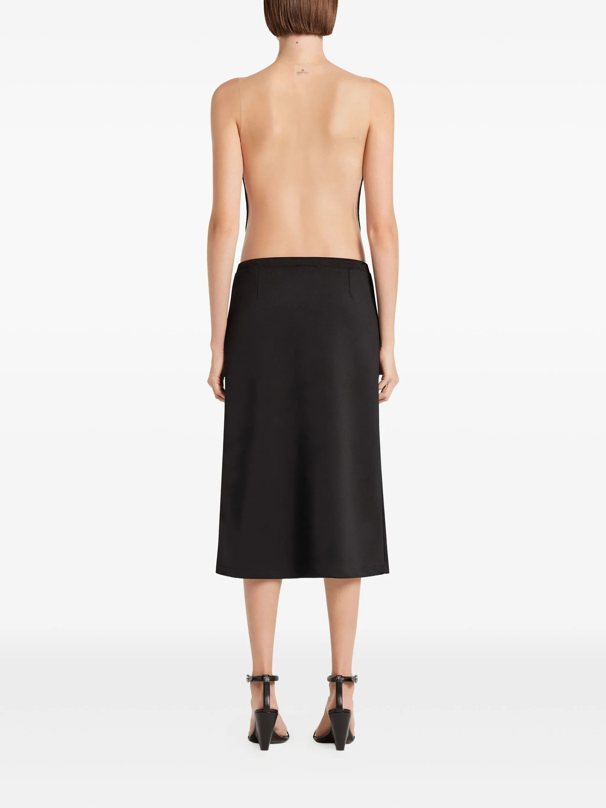 Interlock tracksuit skirt