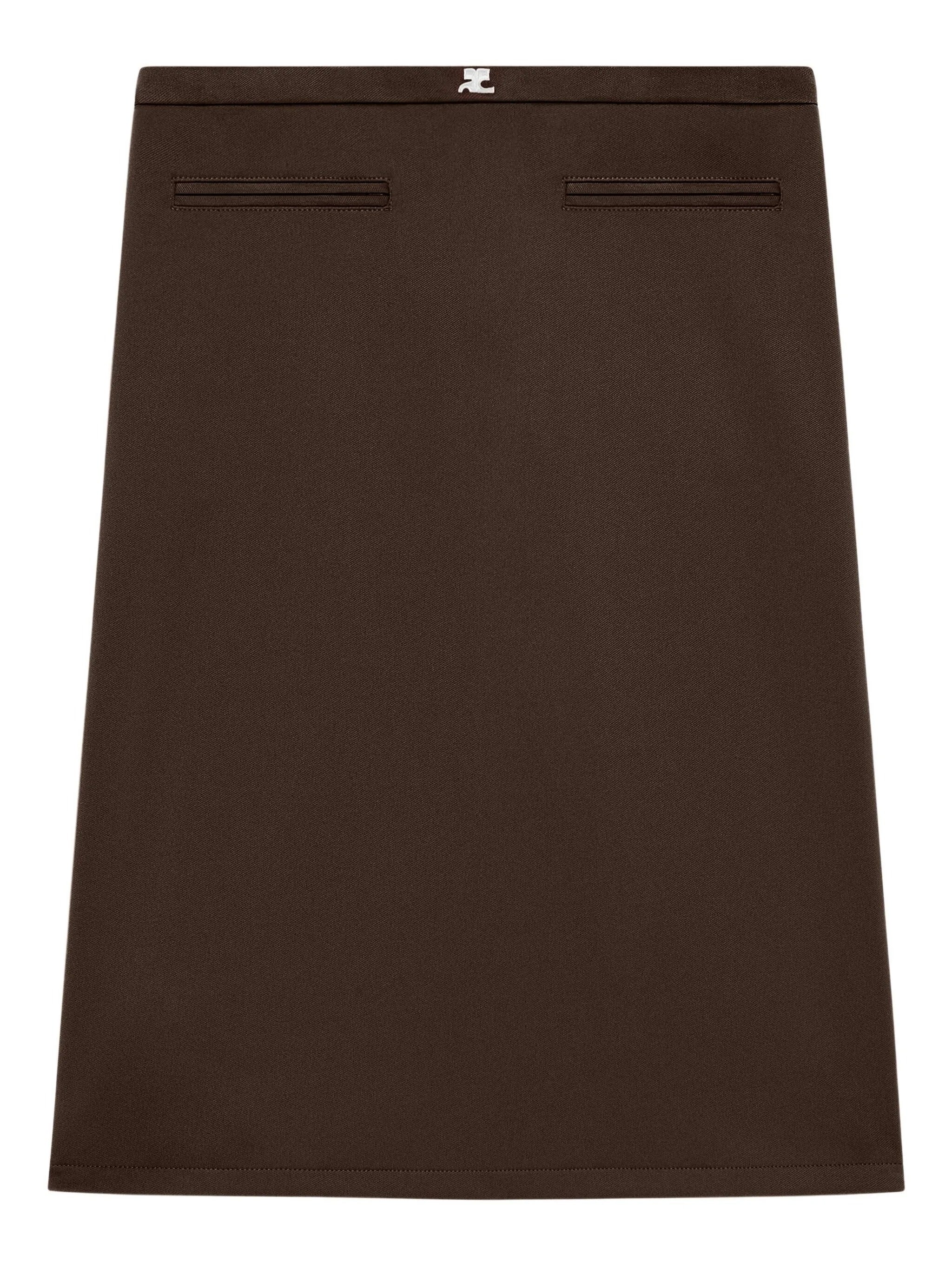 Interlock tracksuit skirt
