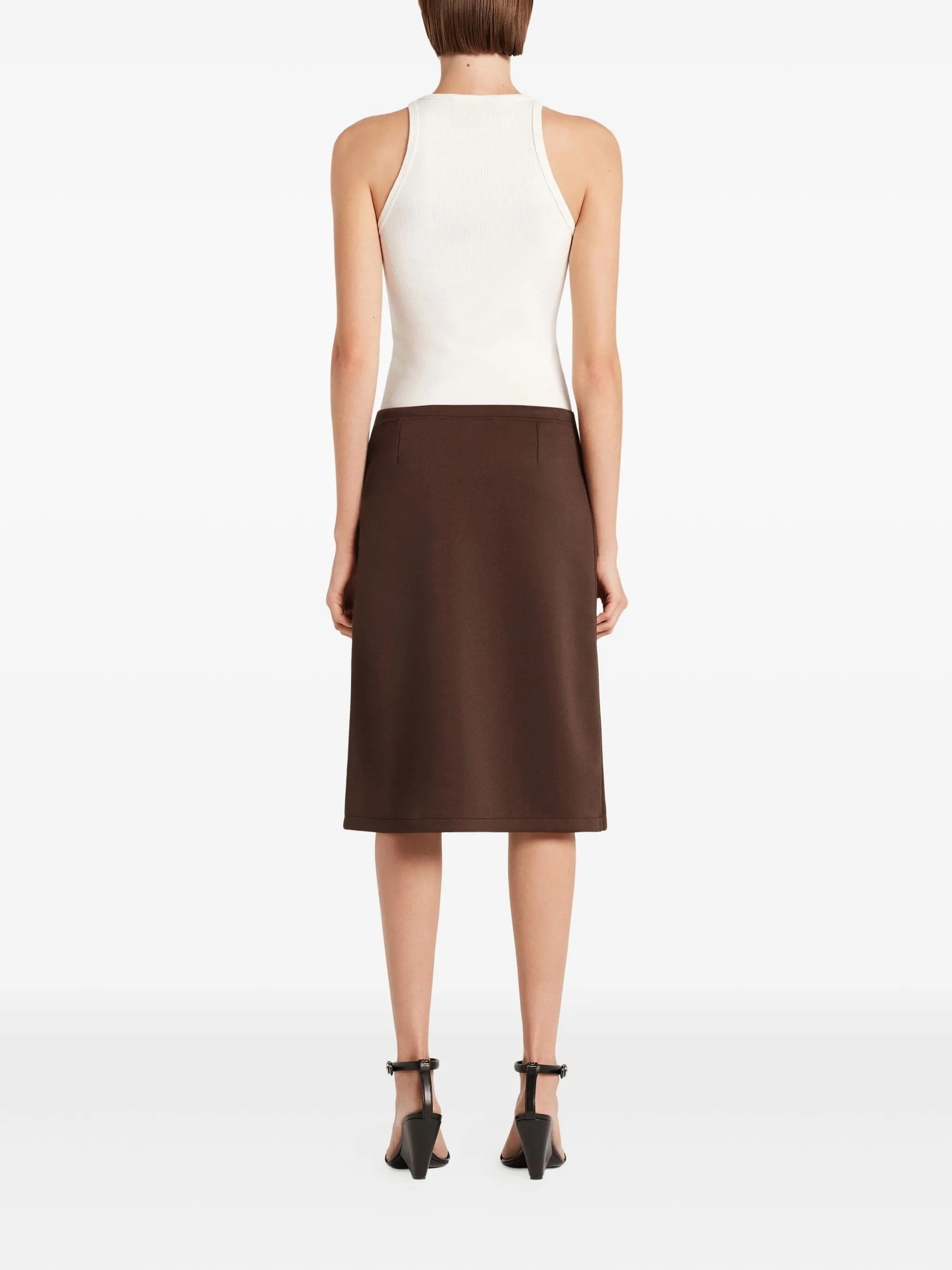 Interlock tracksuit skirt