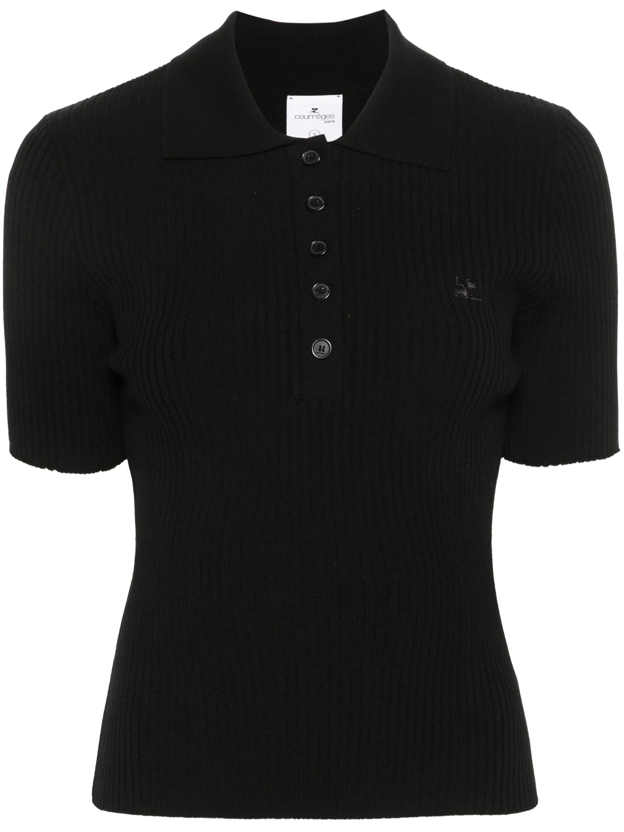 Signature rib knit polo