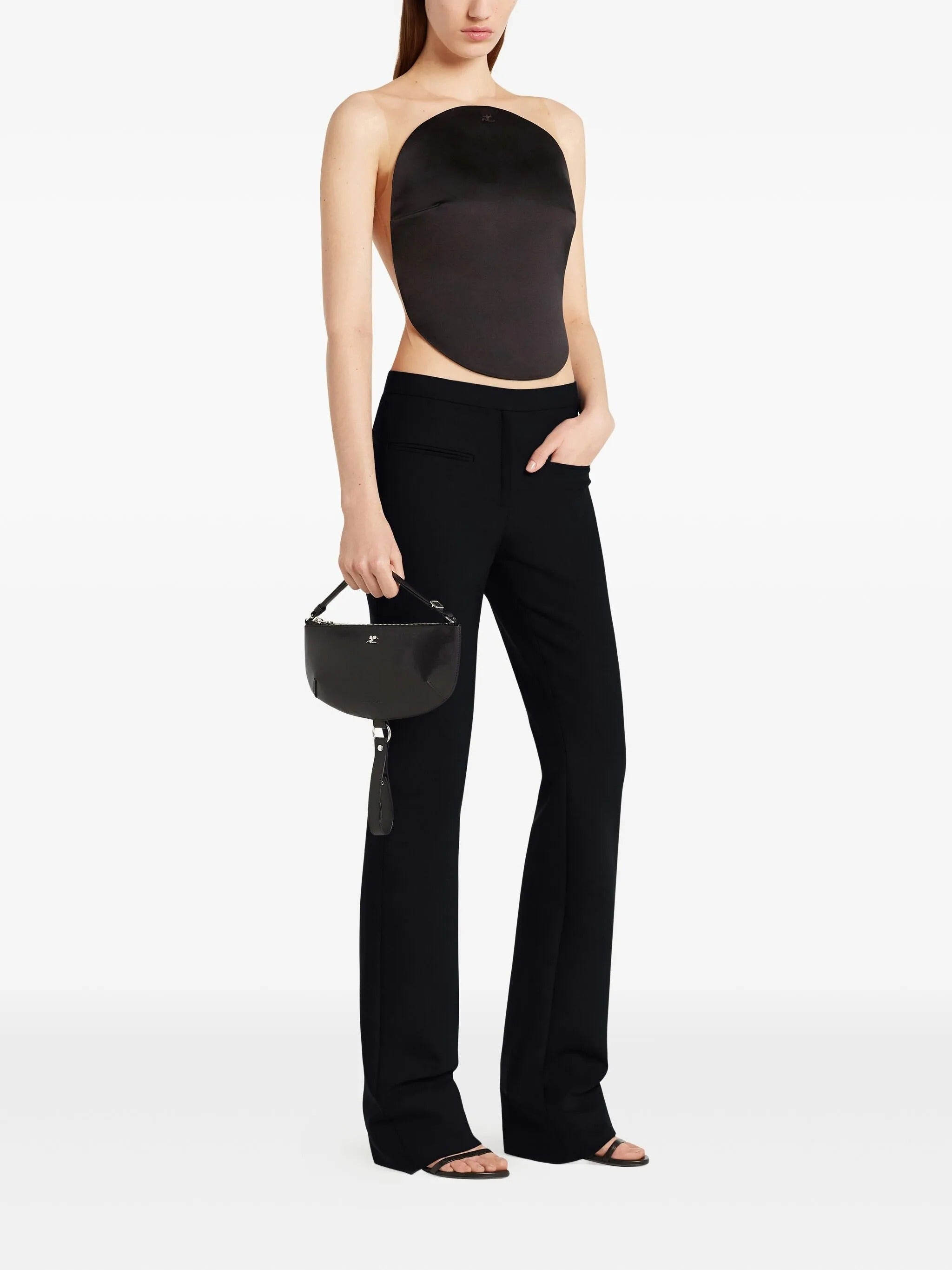 Holy eclipse leather bag