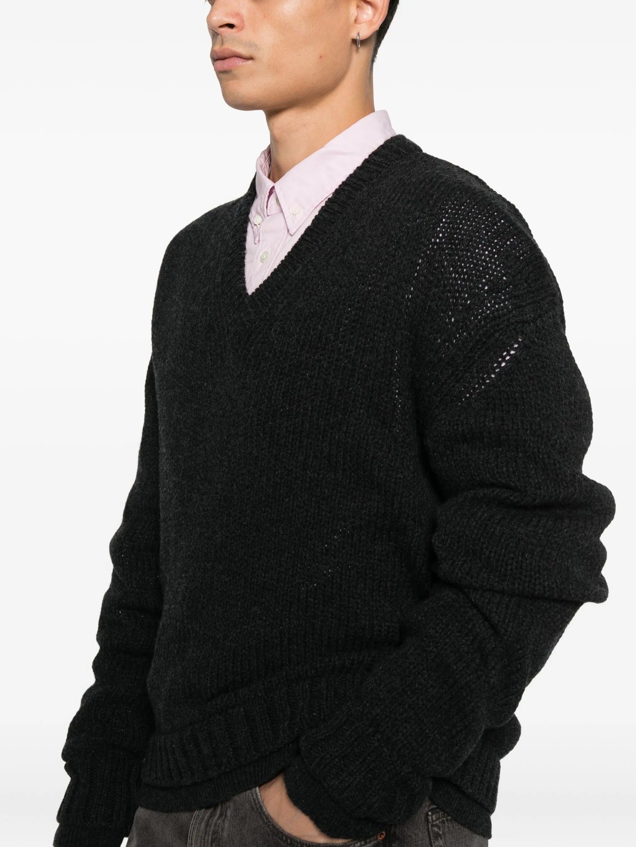 False v-neck