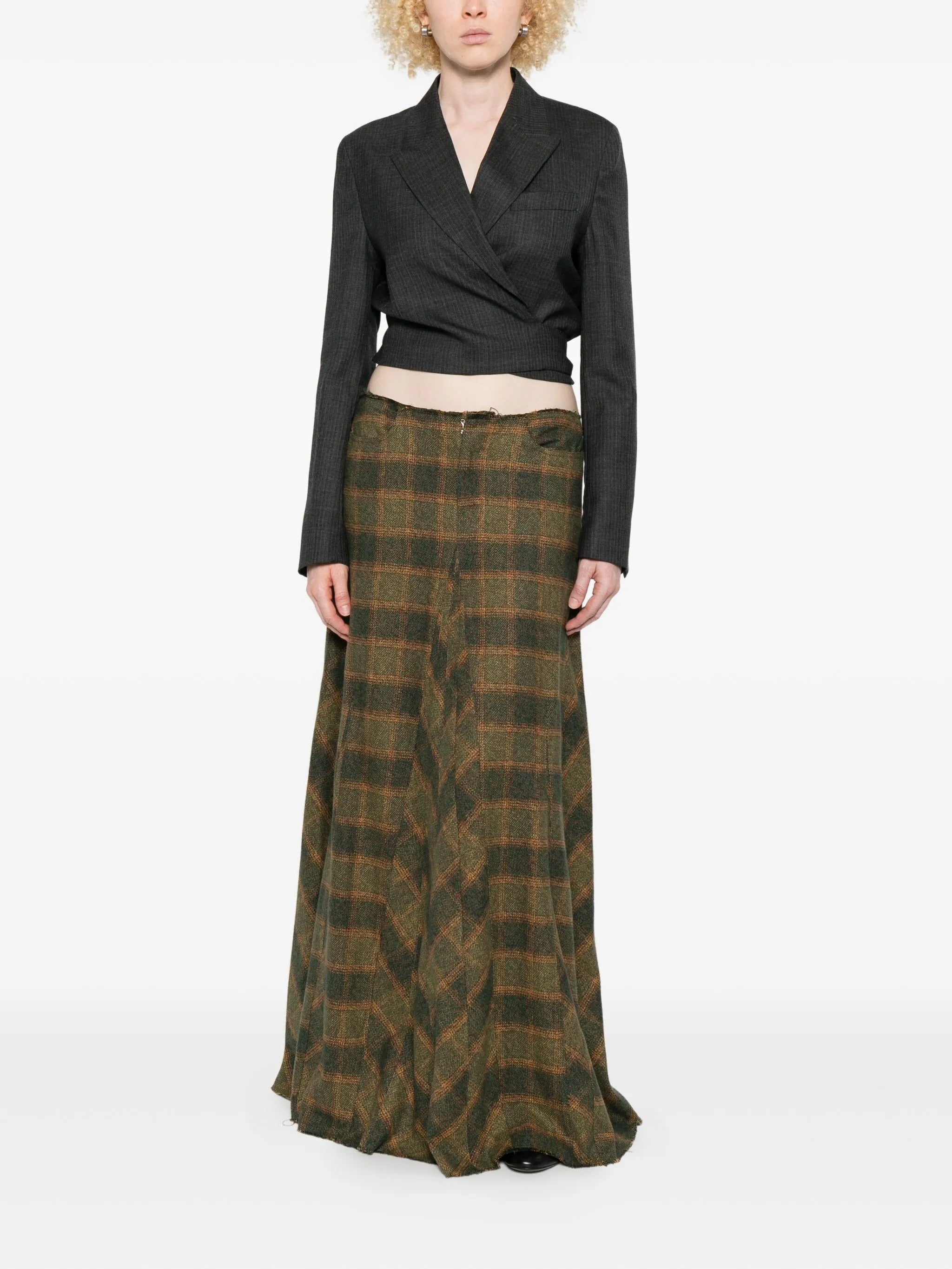 Wrap blazer