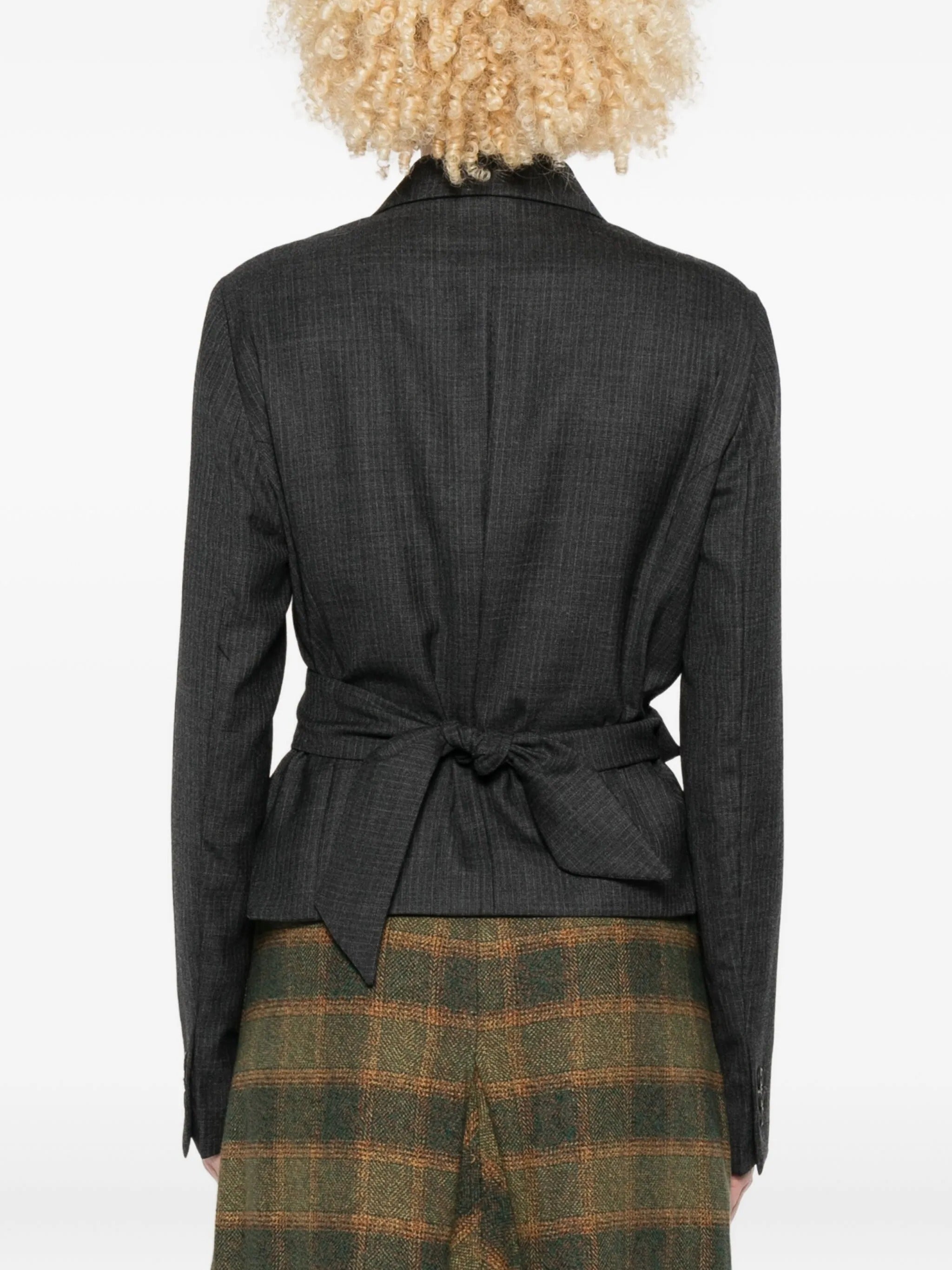 Wrap blazer