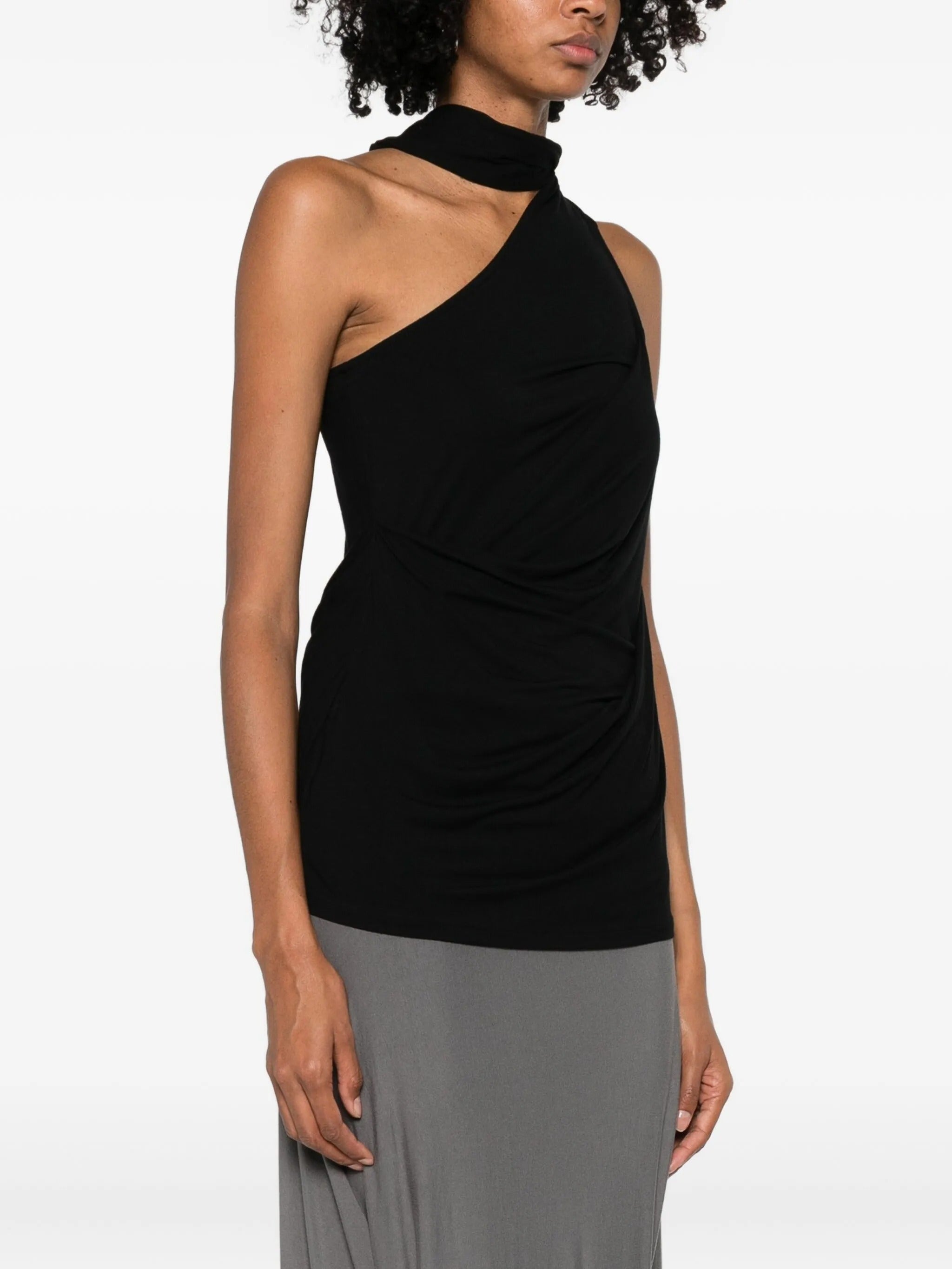 Sleeveless dalters top soot