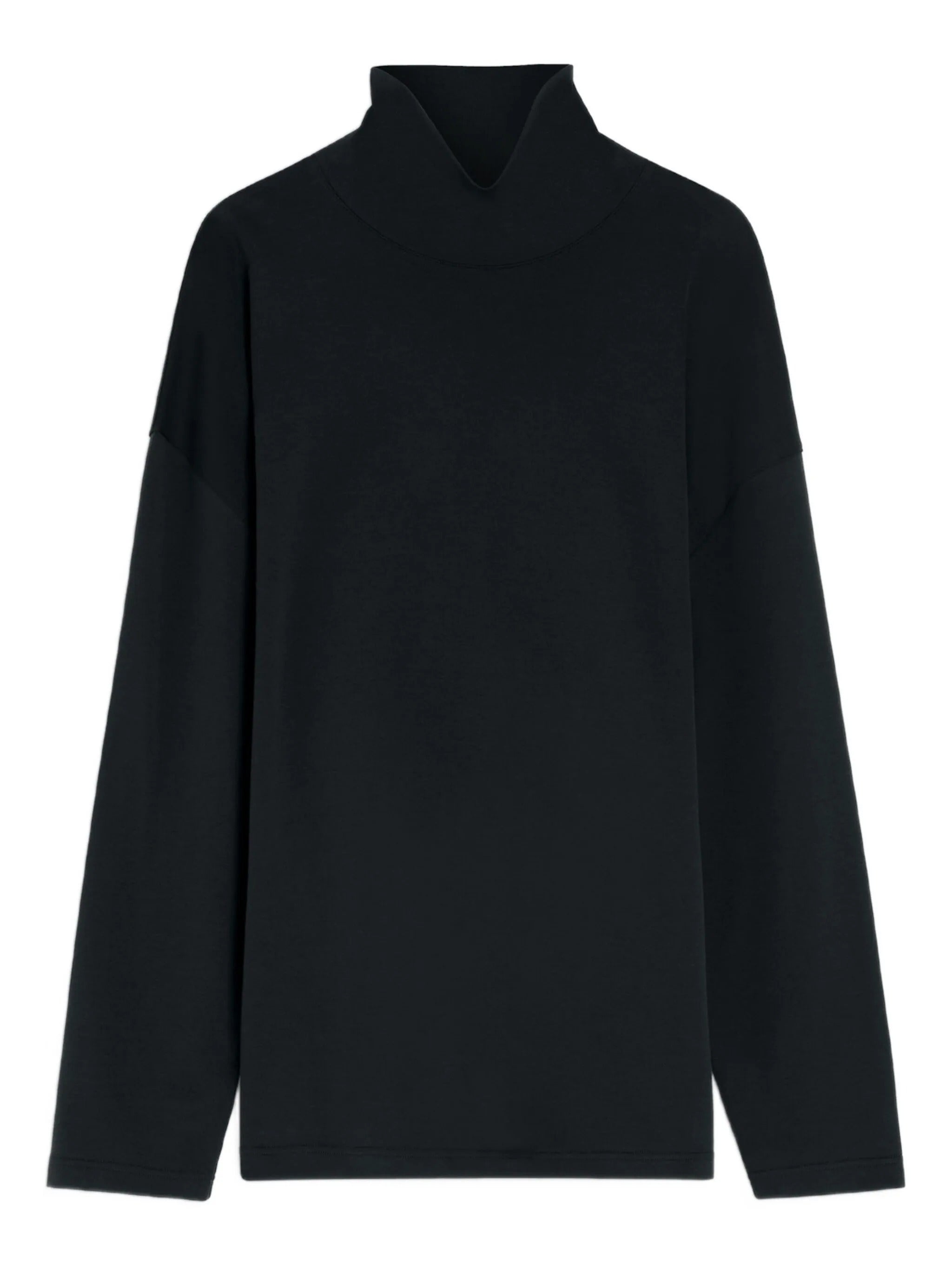 Relaxed mock neck t-shirt