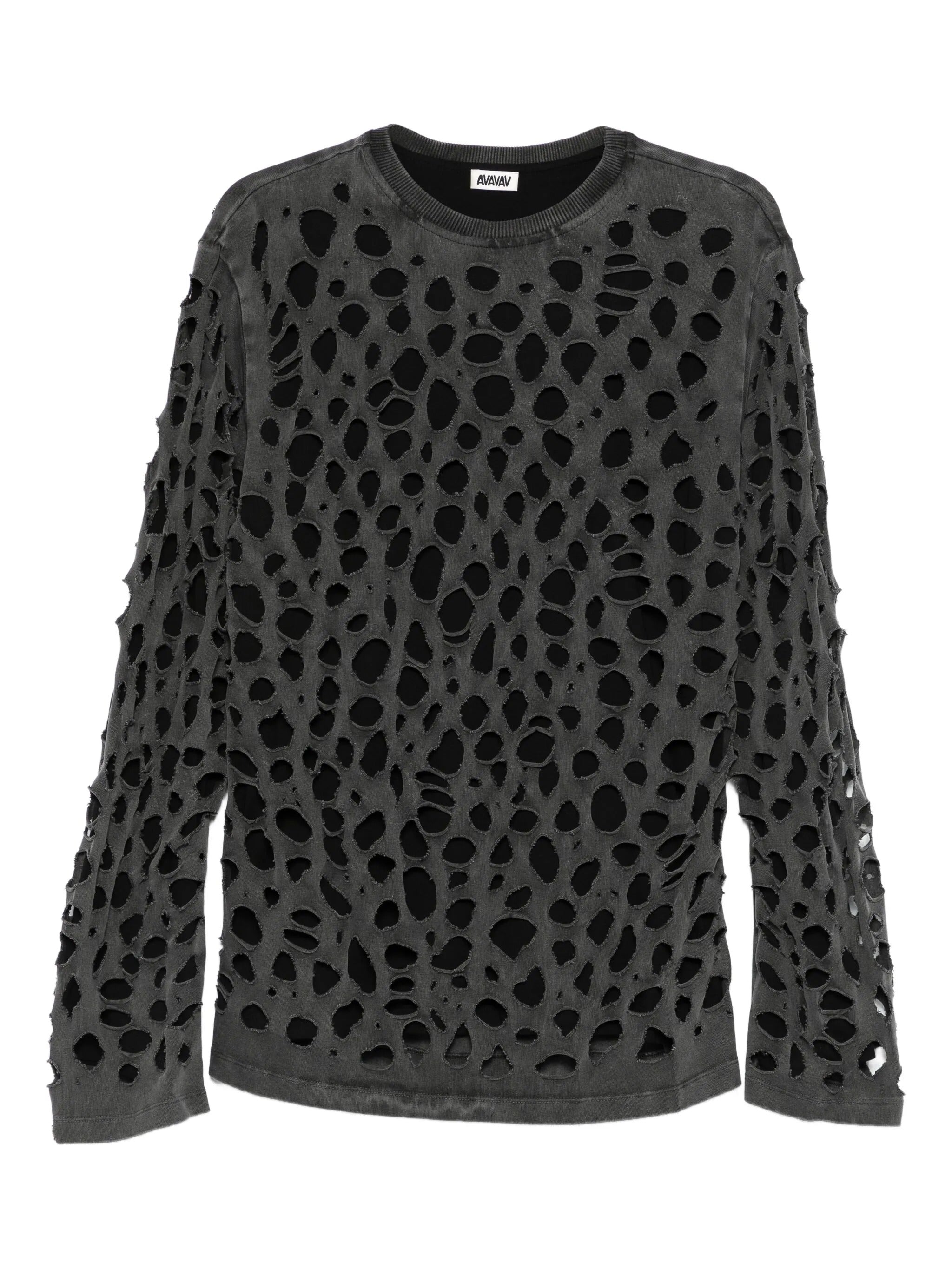 Longsleeve t-shirt distressed