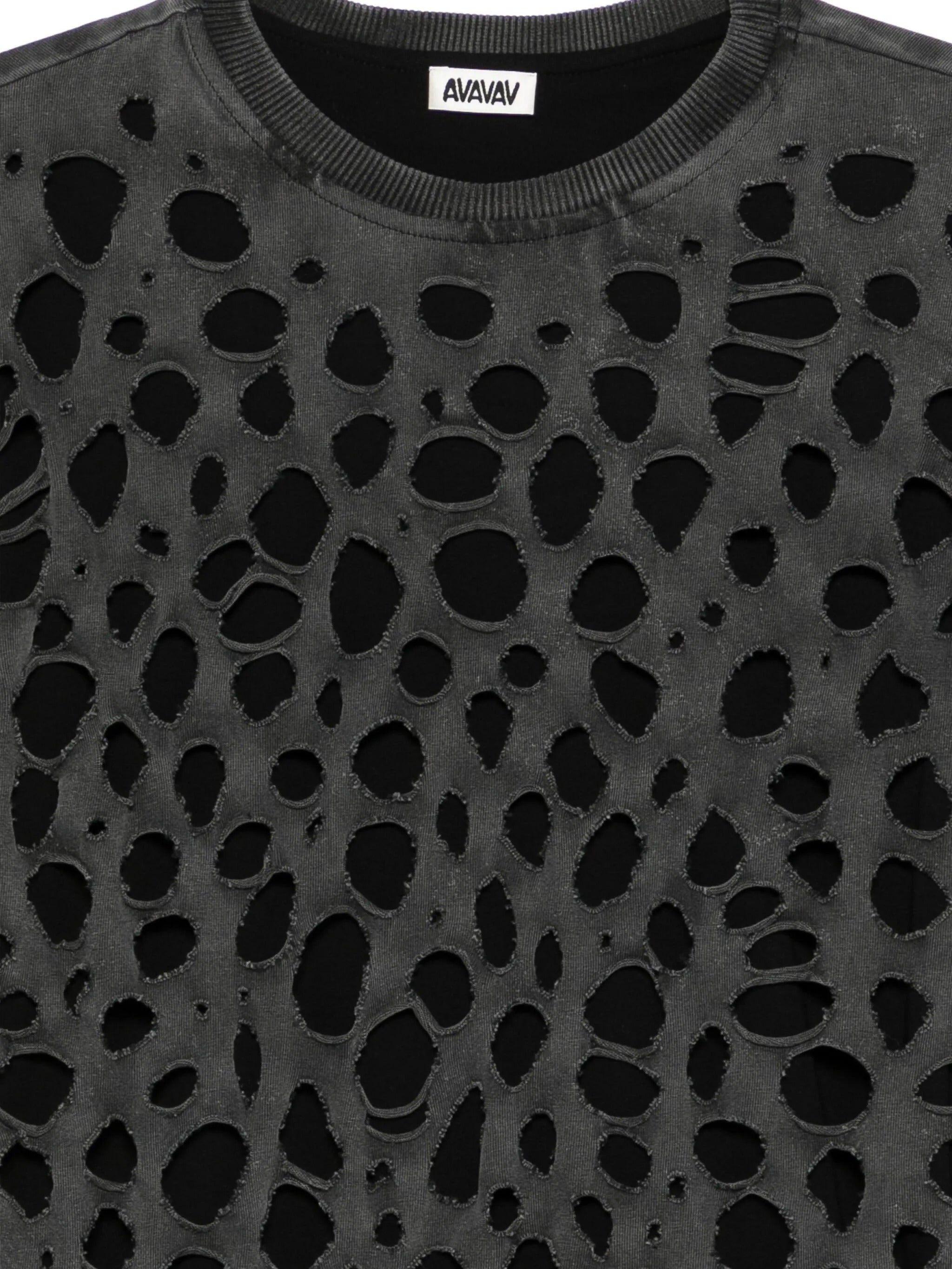 Longsleeve t-shirt distressed