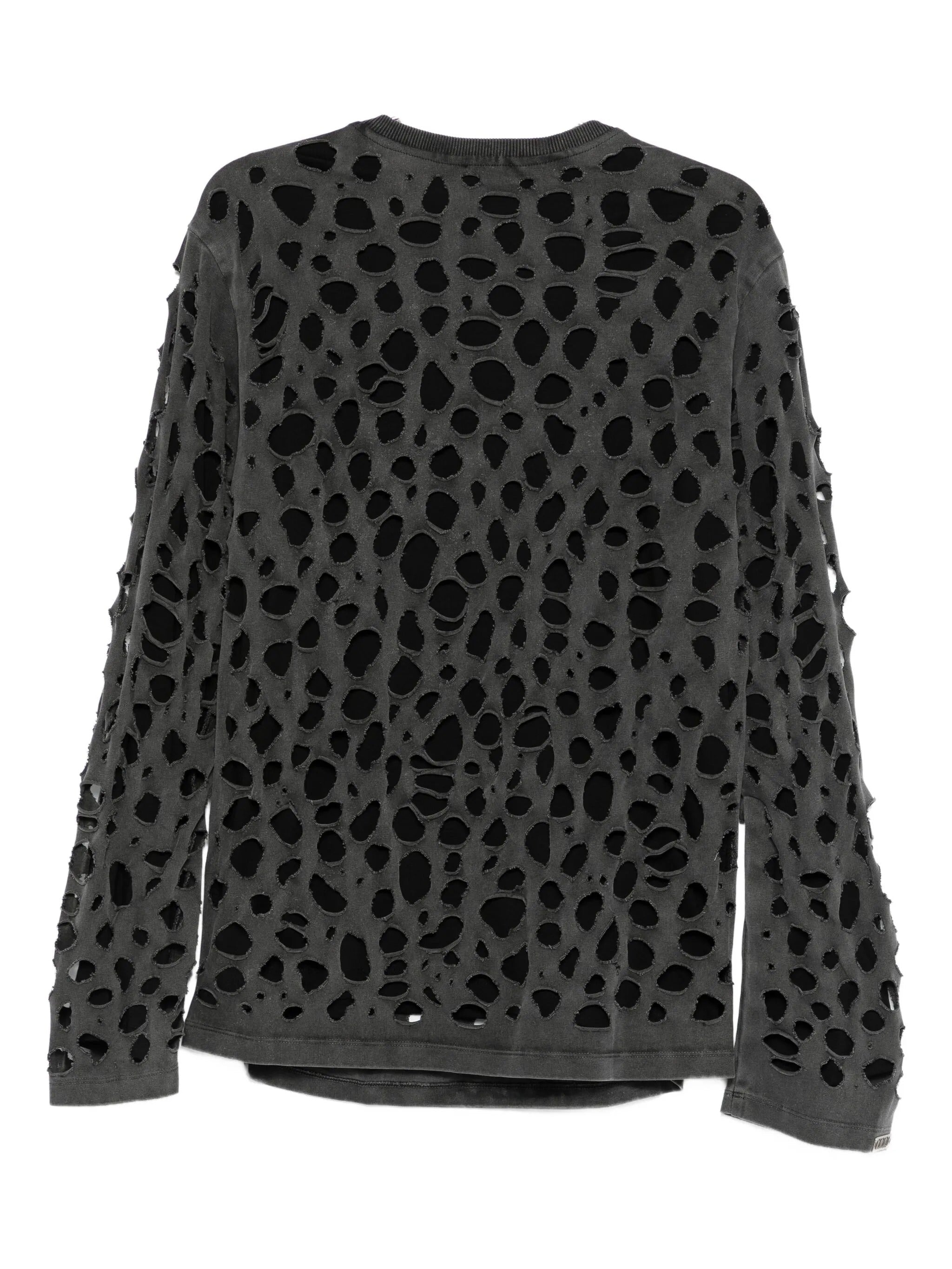 Longsleeve t-shirt distressed