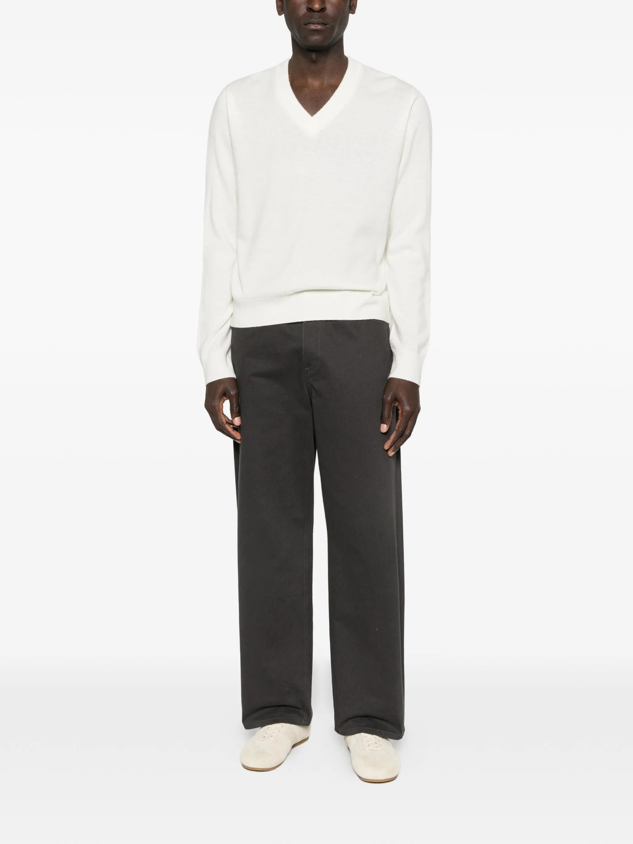 Knit v-neck