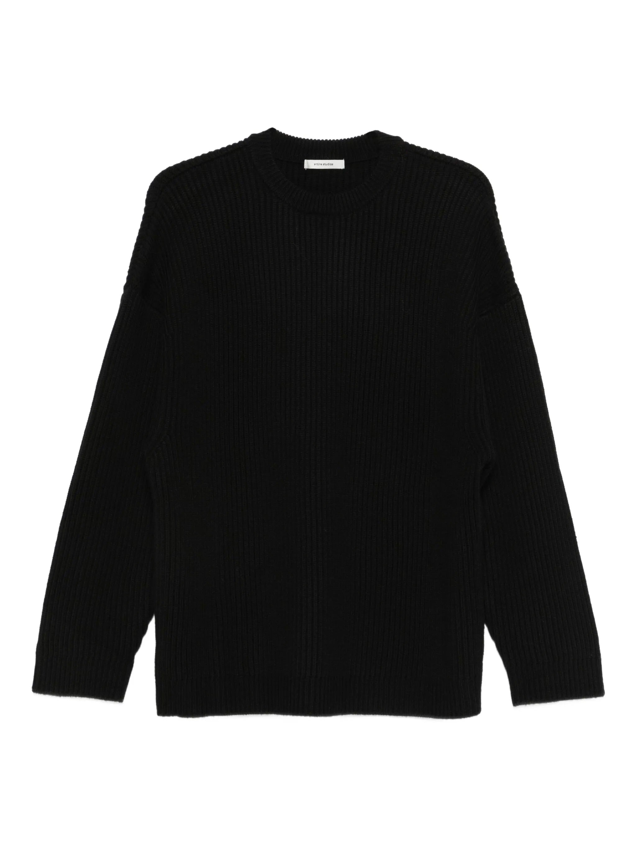 Oversize knit crewneck